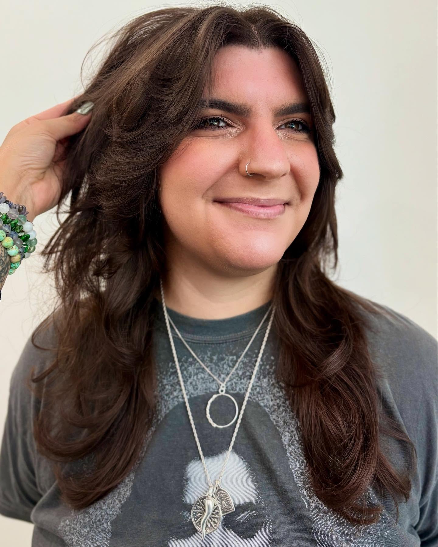 Cascading Chocolate Waves with Subtle Highlights