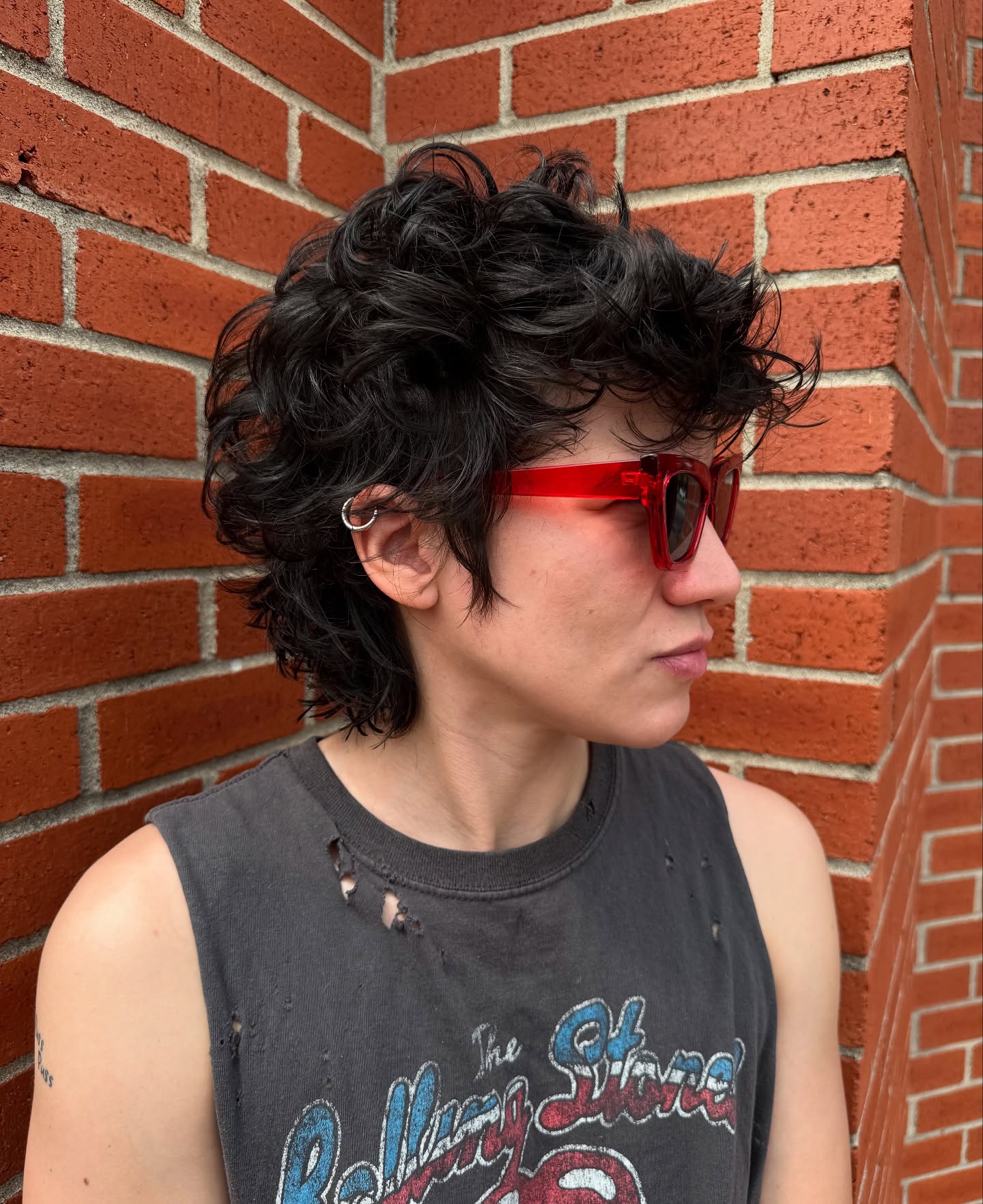 Textured-Black-Shag-with-Contrast-Eyewear