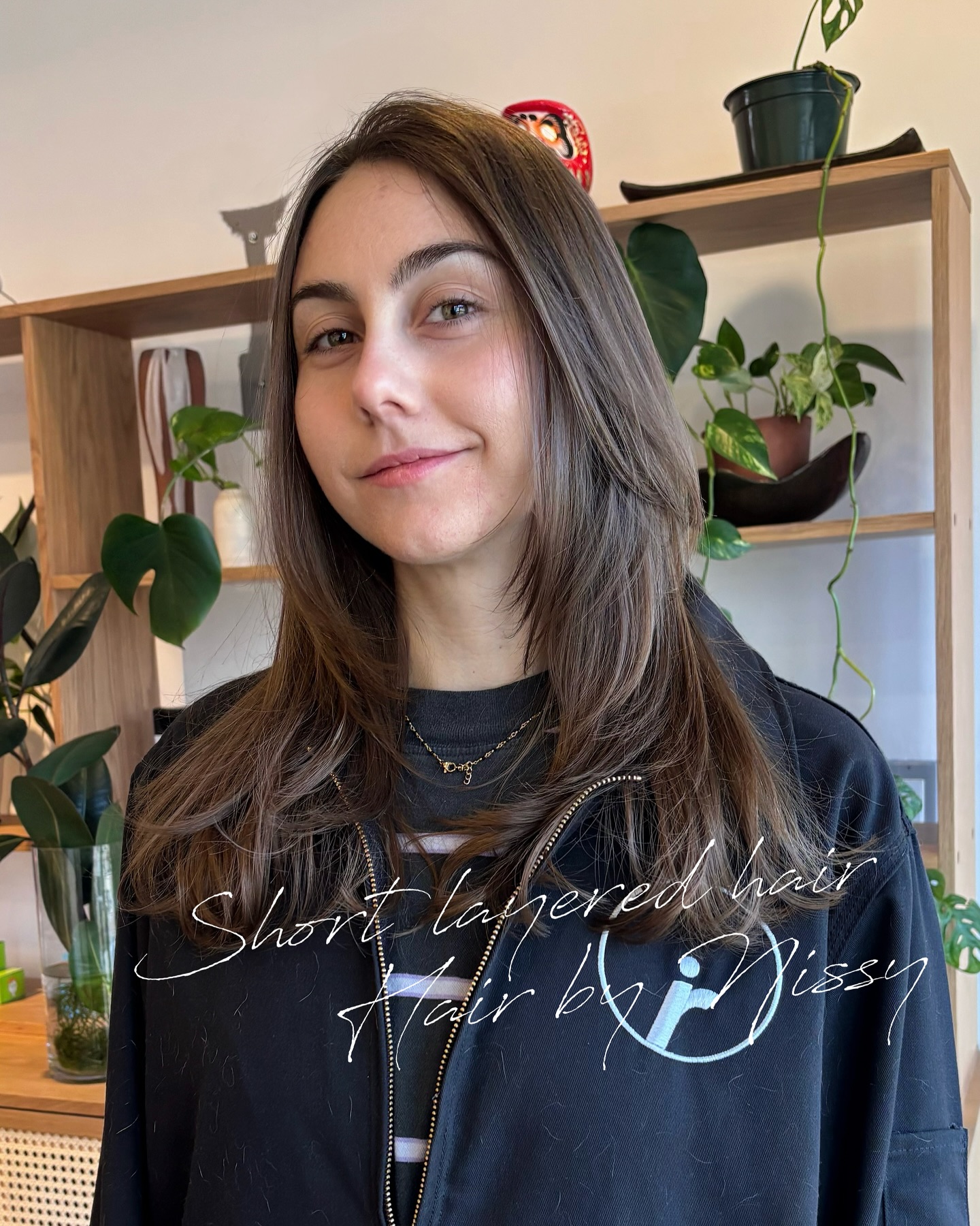 Effortless Medium-Length Tousled Layers