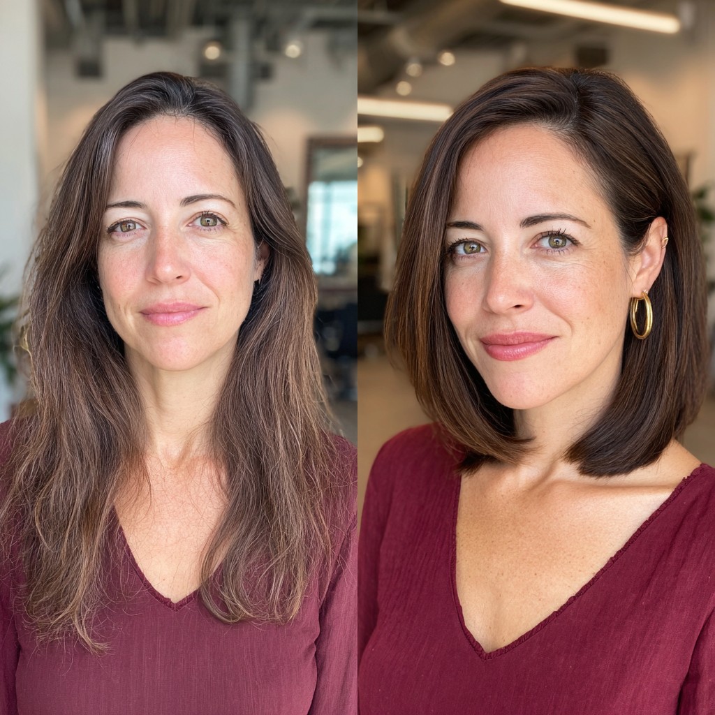 Chic Bob with Soft Graduated Layers