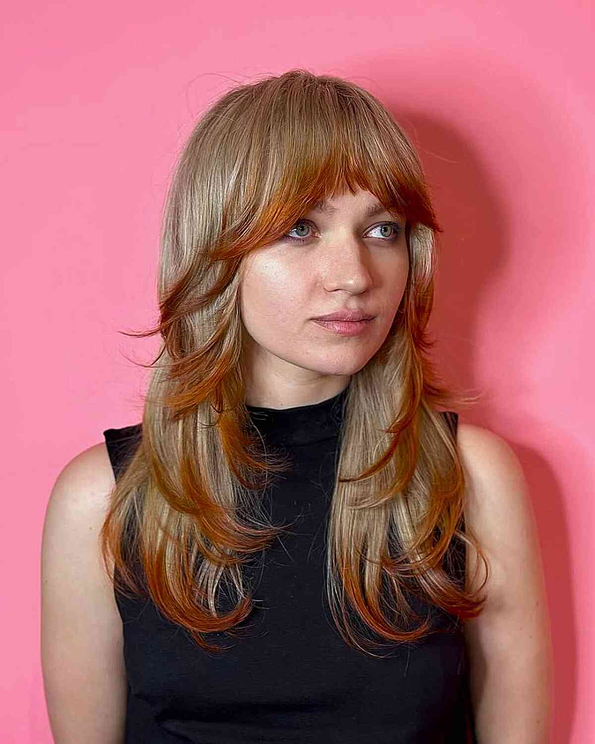 Stylish Fox Cut with Bold Highlights