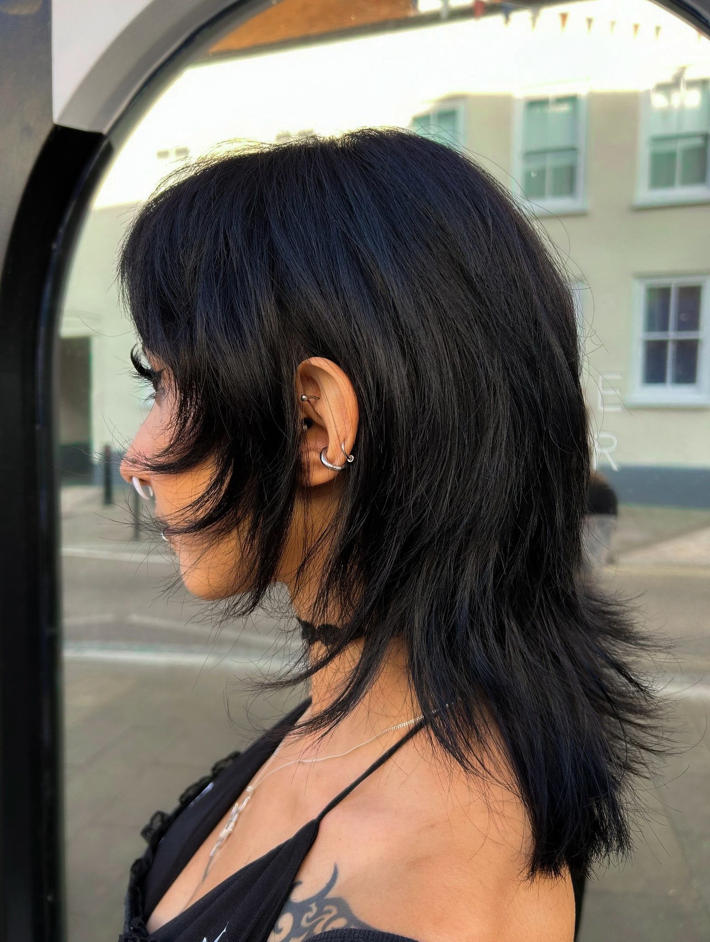 Bold Layered Shag Wolfcut with Textured Ends