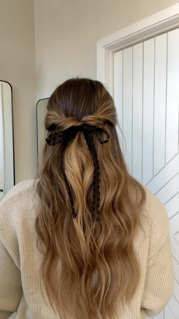 Cascading Caramel Waves with Braided Detail