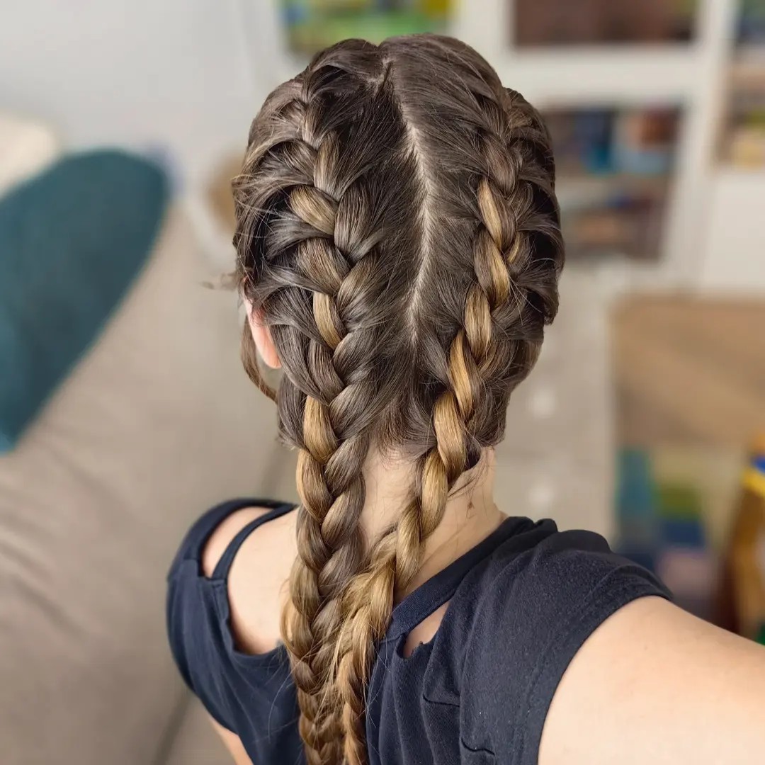 Double Dutch Delight Braids for Festive Gatherings