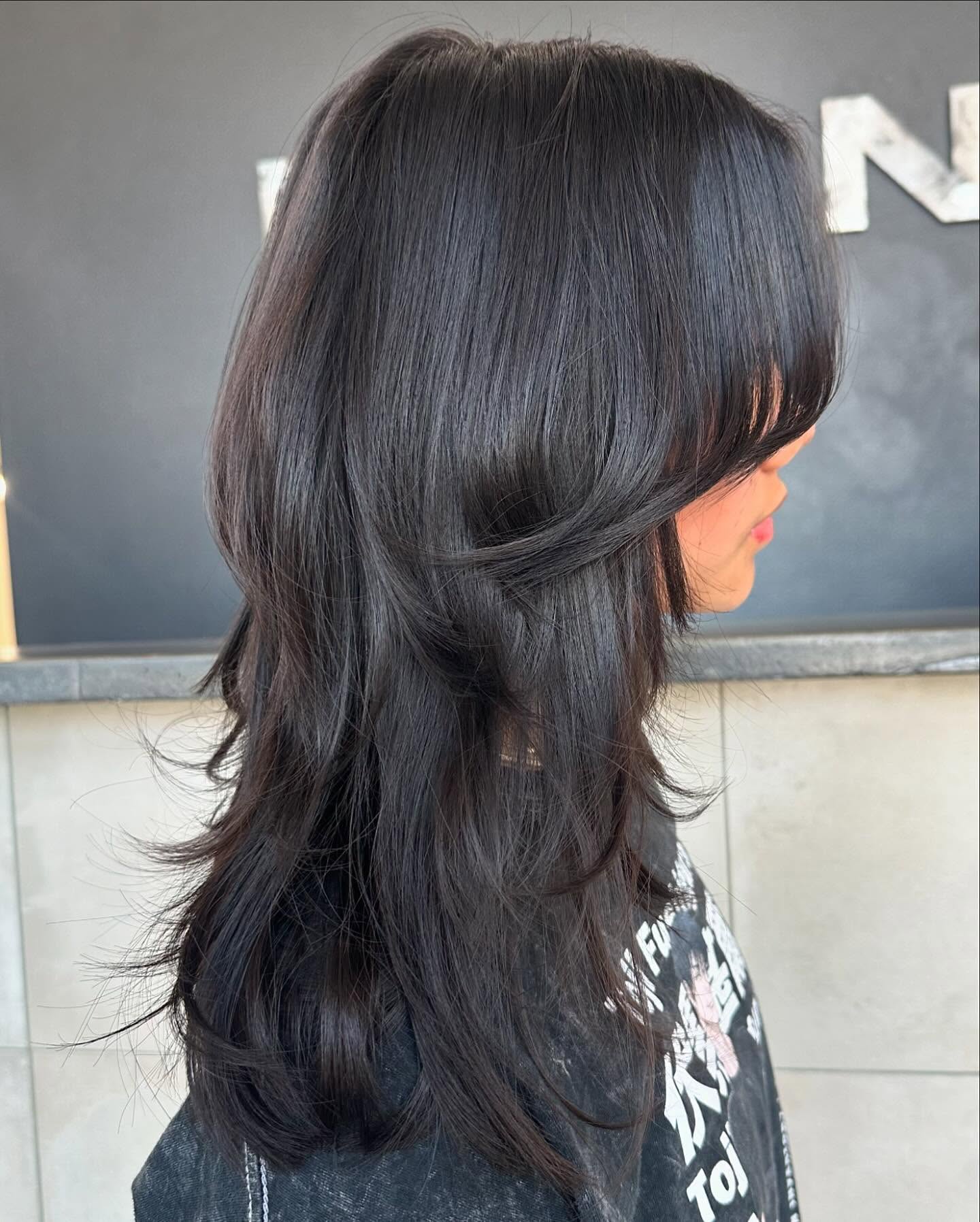 Modern Textured Wolfcut with Soft Layers