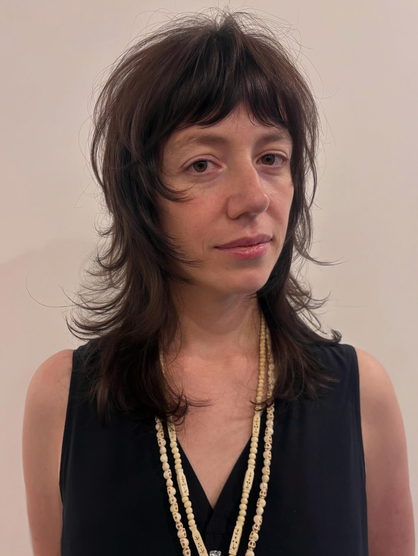 Textured Shag Wolfcut with Subtle Face-Framing Layers