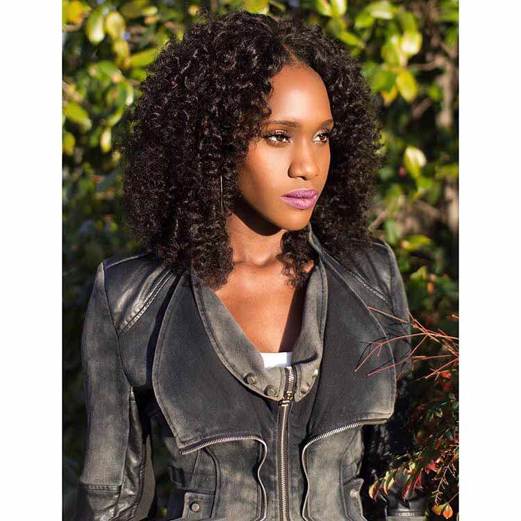 Breathtaking Midnight Curls with Natural Luster