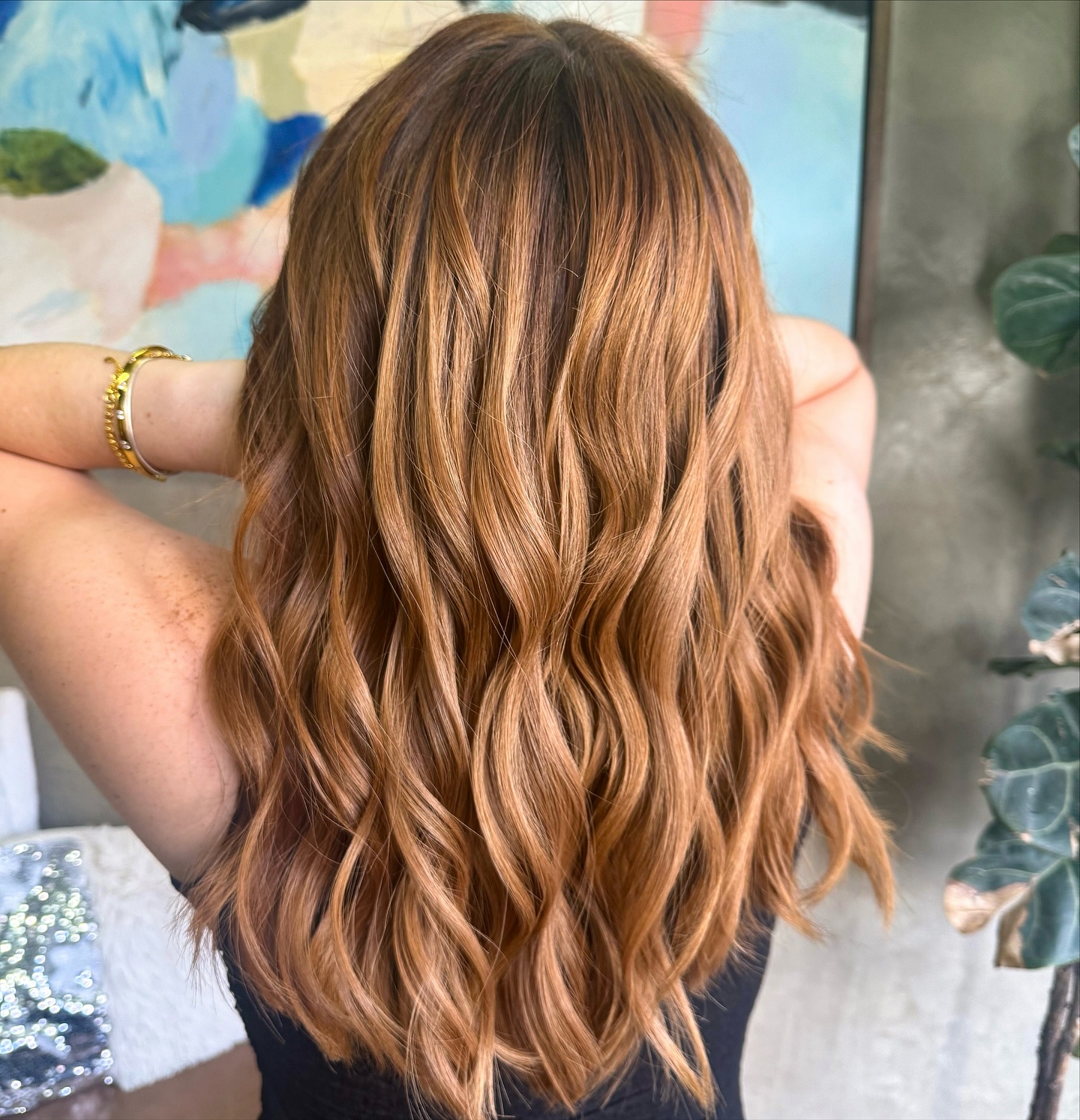 Copper-Ember-Waves-with-Sunlit-Reflections