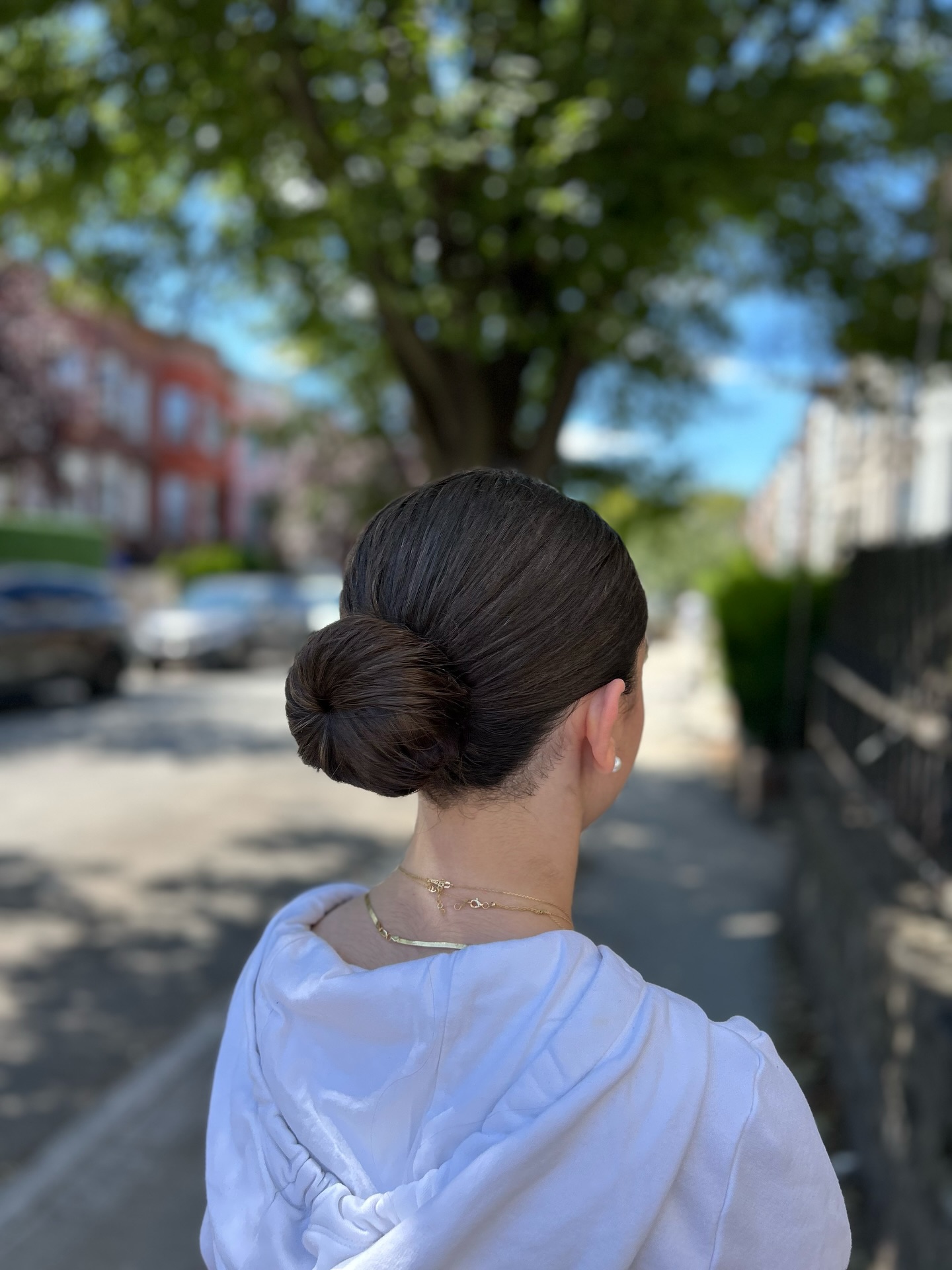 Polished Sleek Low Bun