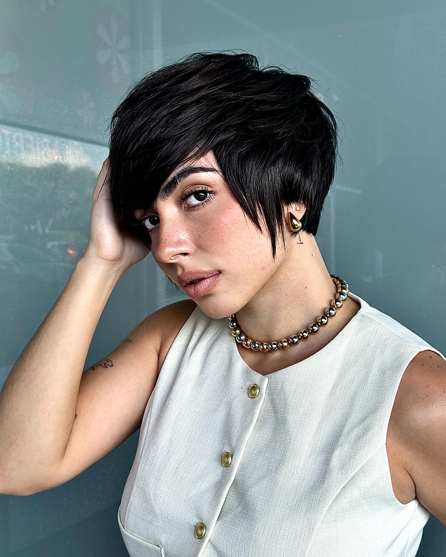 Edgy Asymmetrical Pixie Cut with Progressive Layers