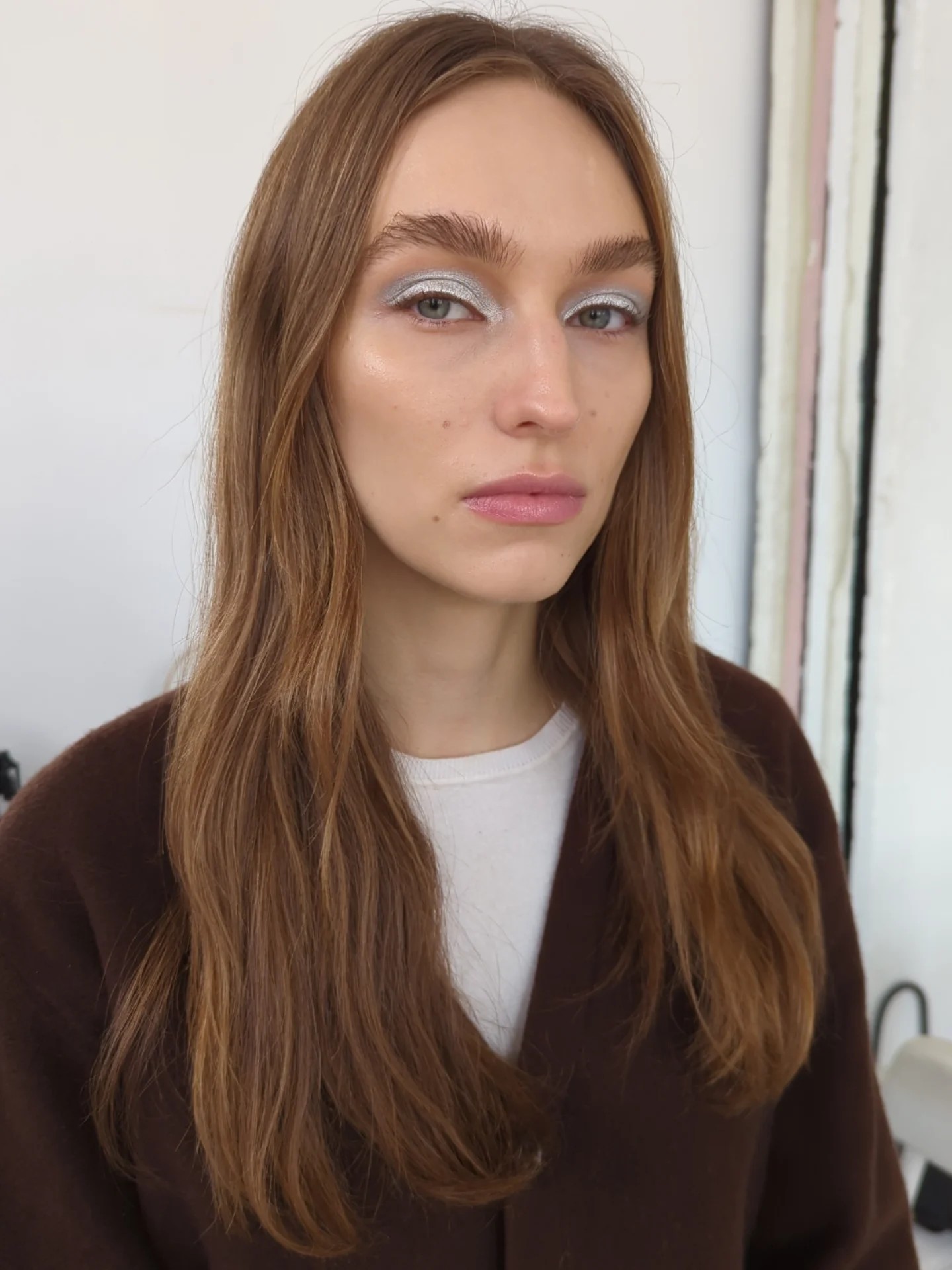 Soft Chestnut Tresses with Subtle Face-Framing Layers