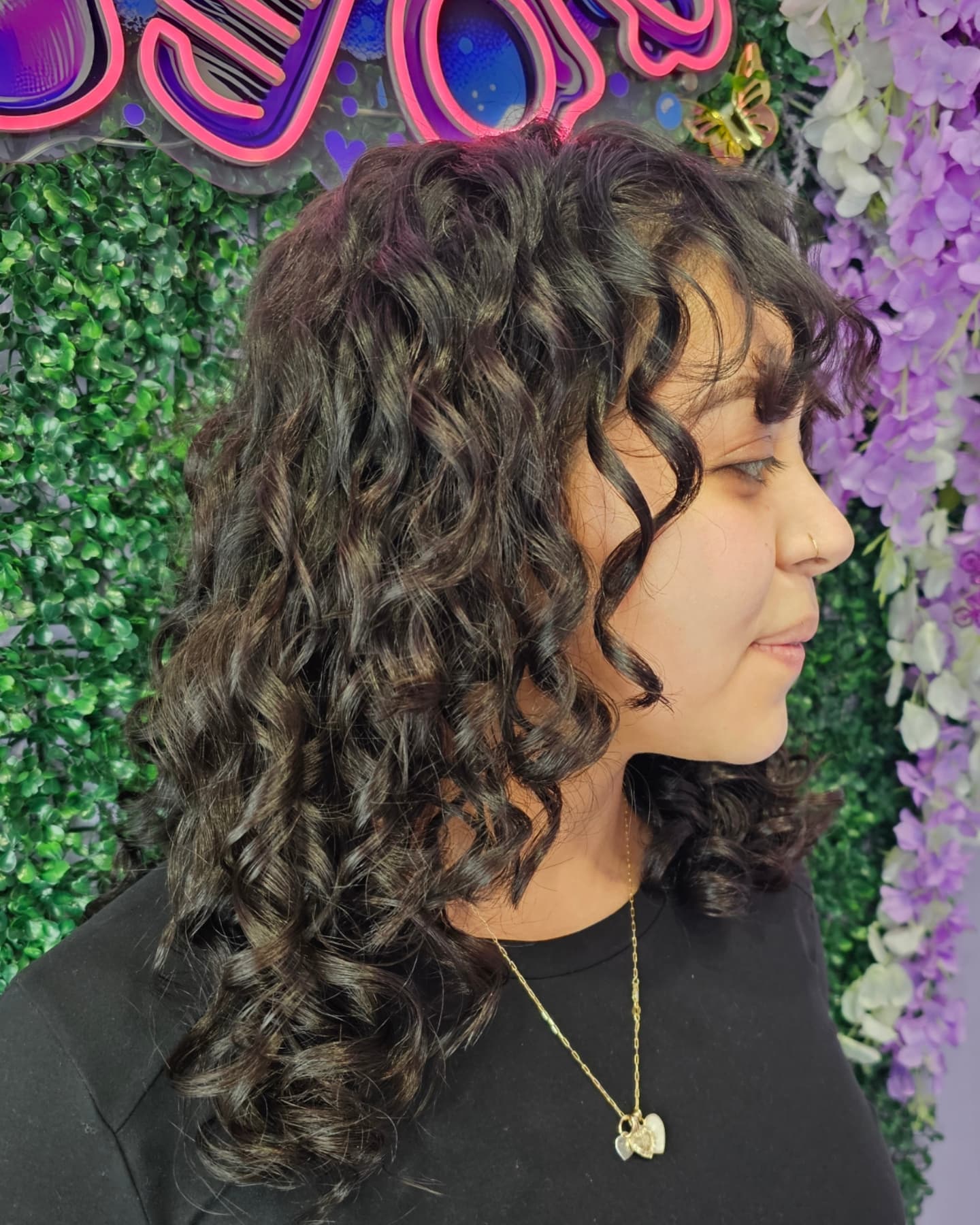 Captivating Curly Bob with Lush Layers