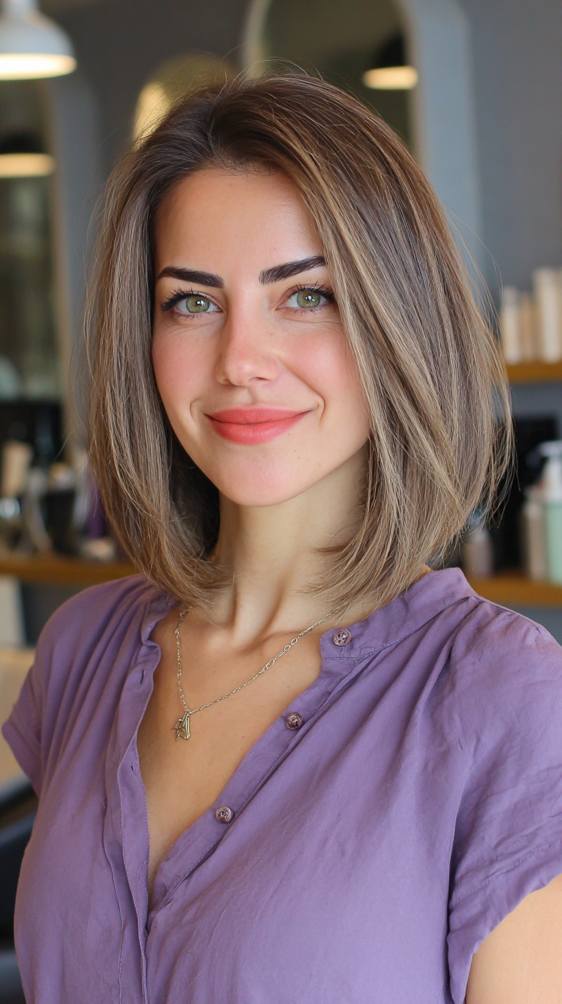 Zahmetsiz Orta Uzunlukta Katmanlı Bob