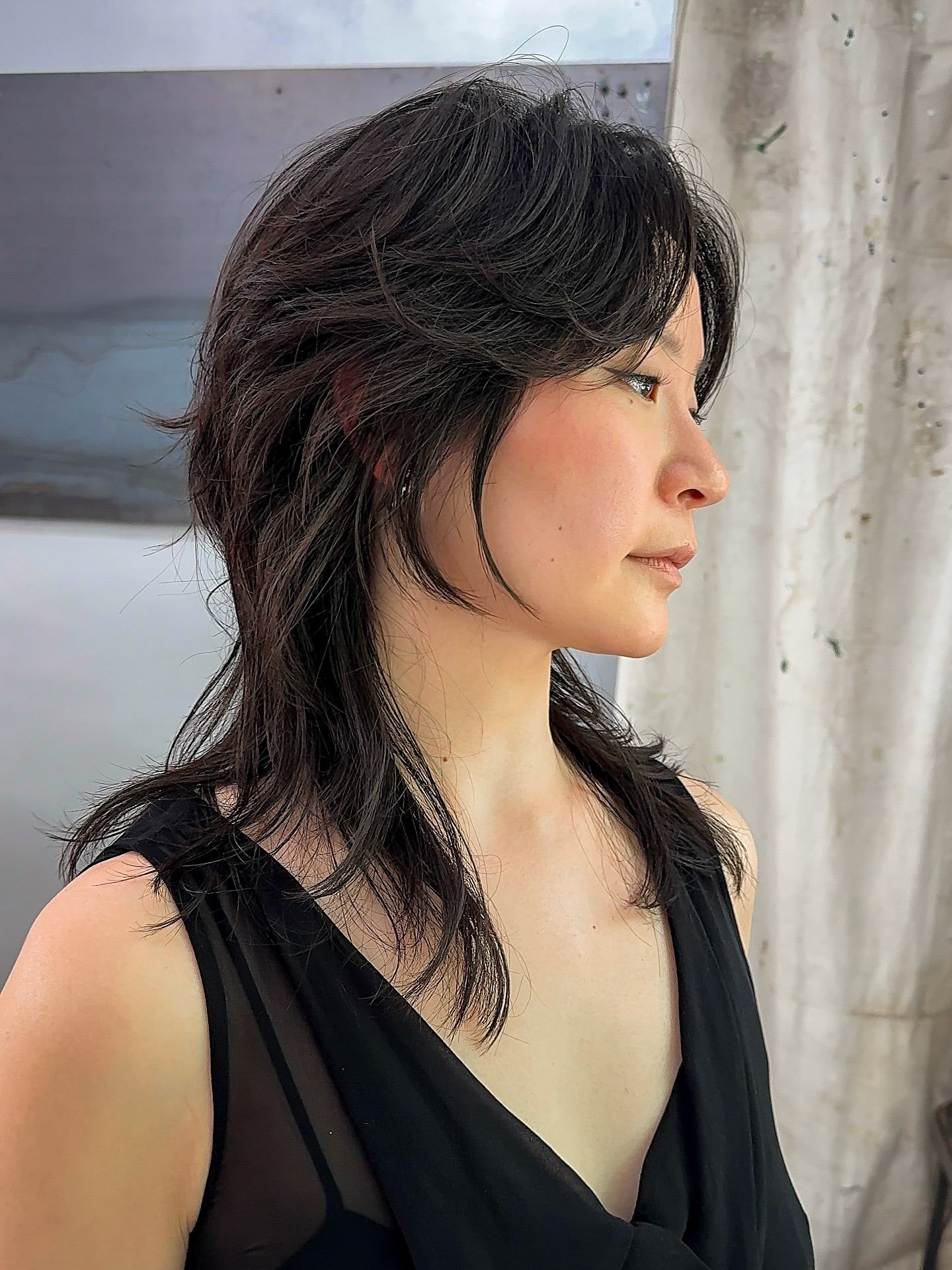 Effortlessly Cool Shaggy Wolf Cut with Subtle Layers