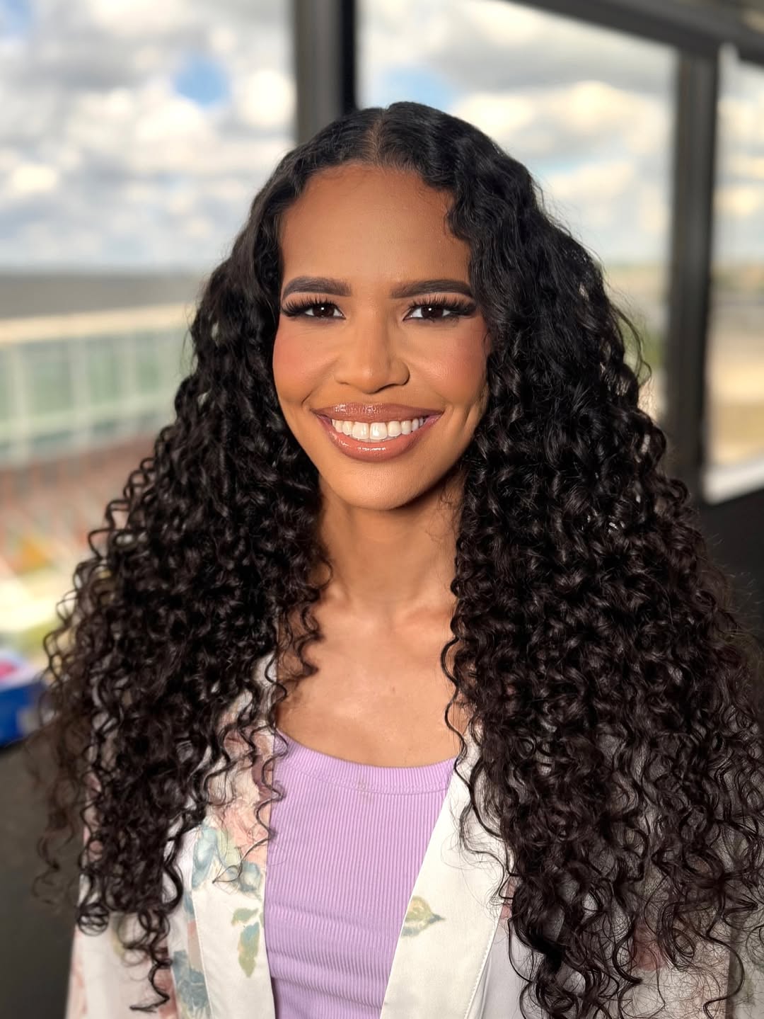 Gorgeous Defined Curls with Natural Volume