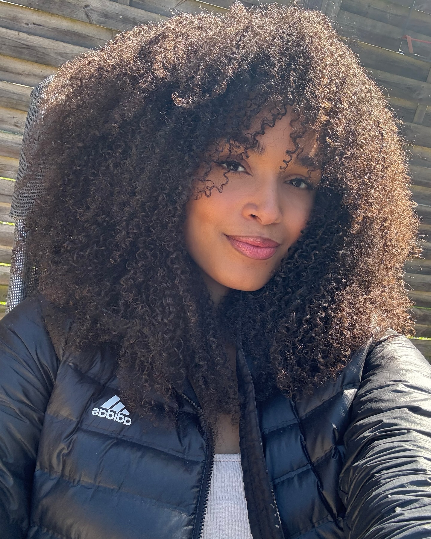 Natural Voluminous Curly Cascade