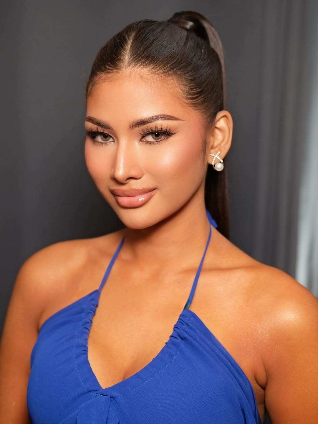 Sleek High Ponytail with Smooth Finish