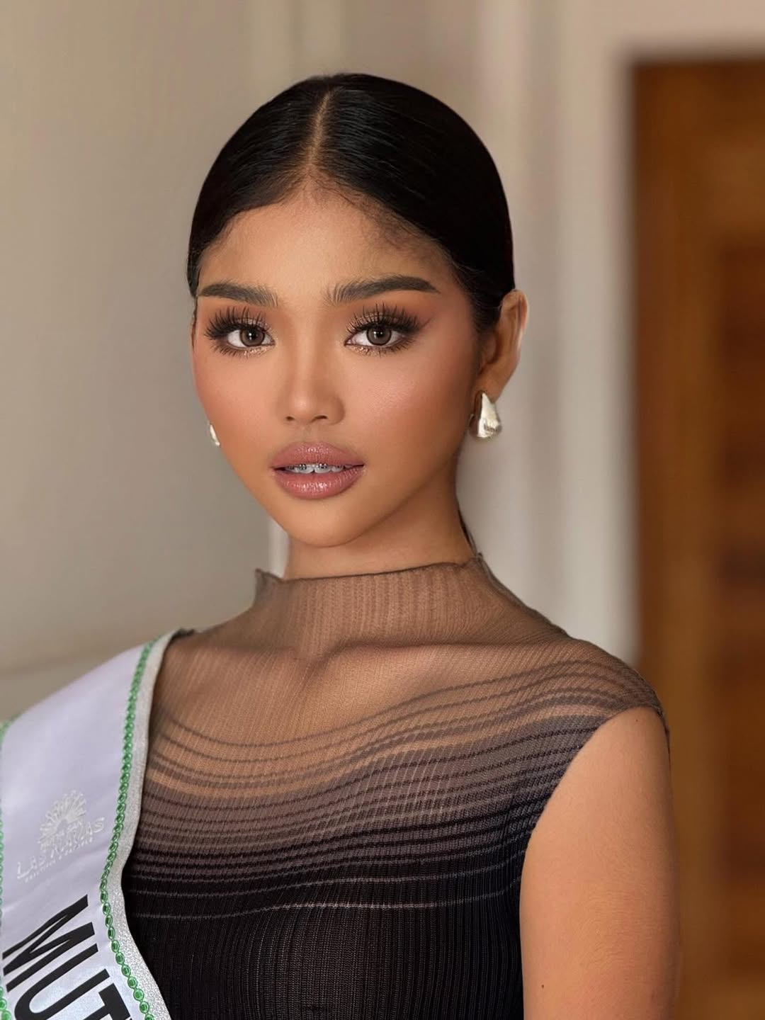 Sleek Low Bun with Smooth Finish