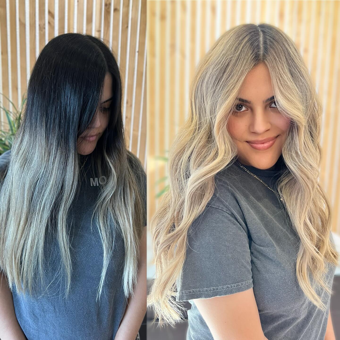 Dual-Tone Cascading Waves with Voluminous Ends