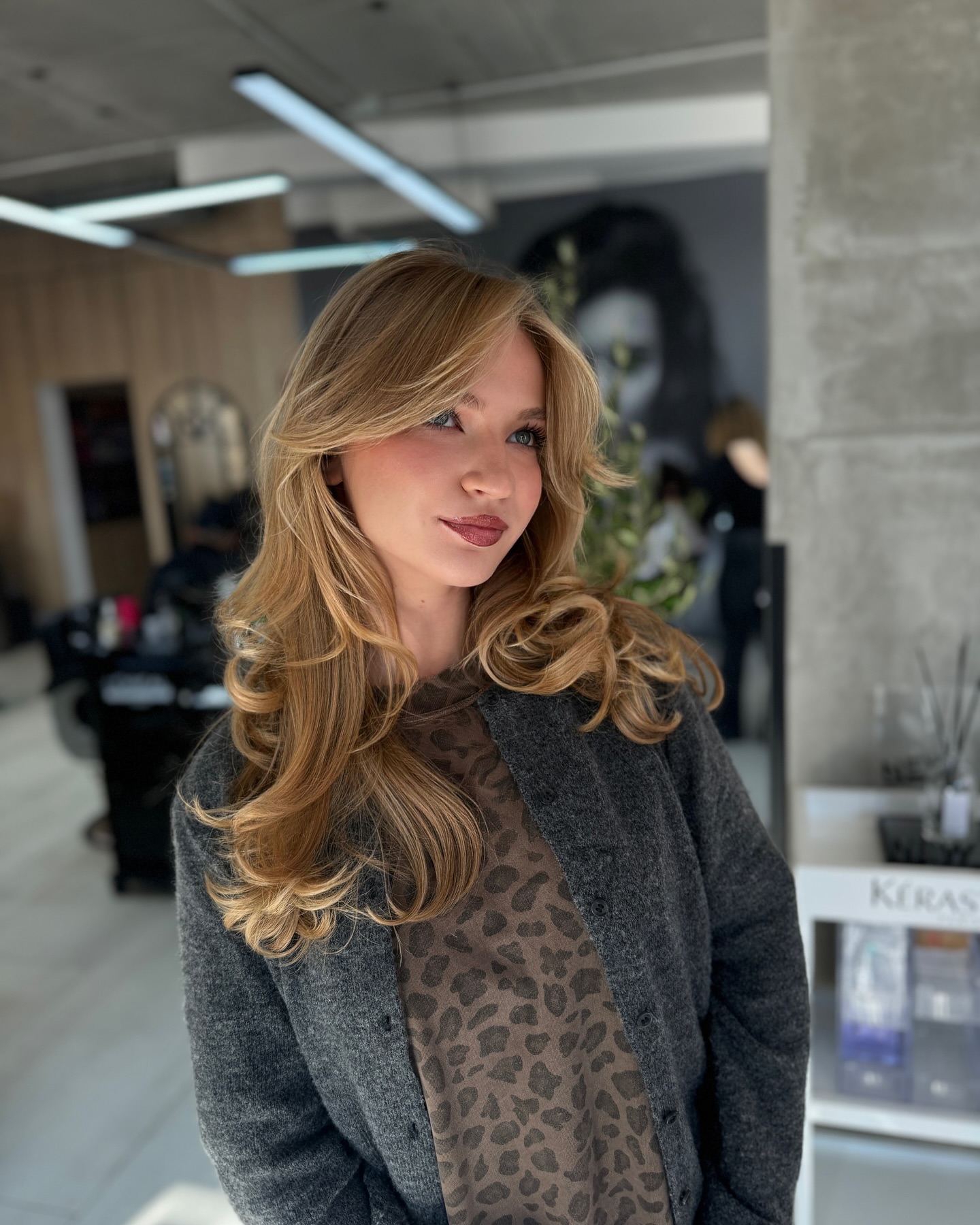 Golden-Layered Cascading Curls