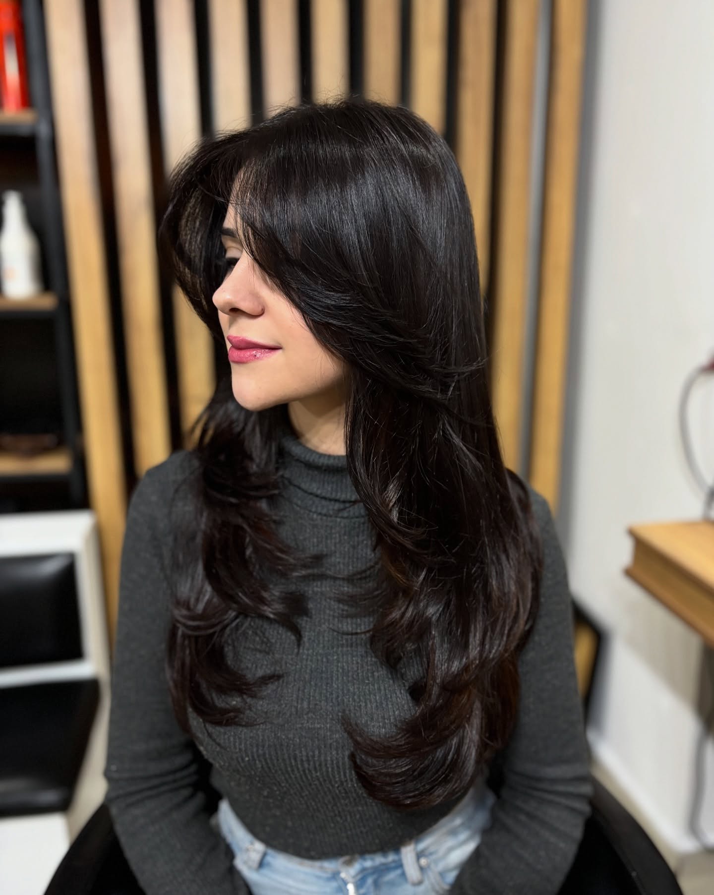 Layered Butterfly Cut with Flattering Face-Framing Layers