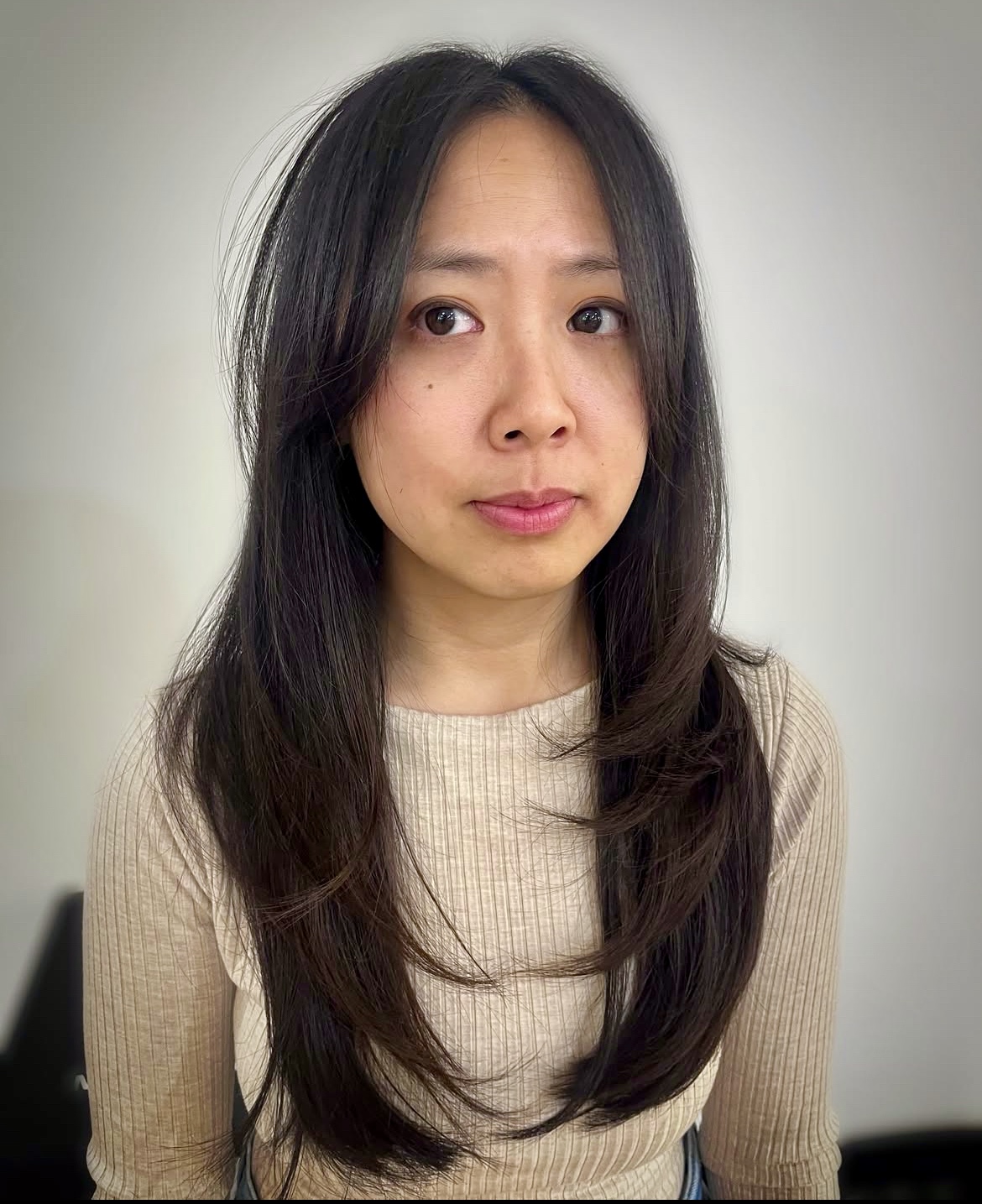 Long Butterfly Cut with Feathered Layers