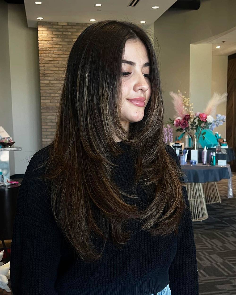 Modern Butterfly Cut with Subtle Layering