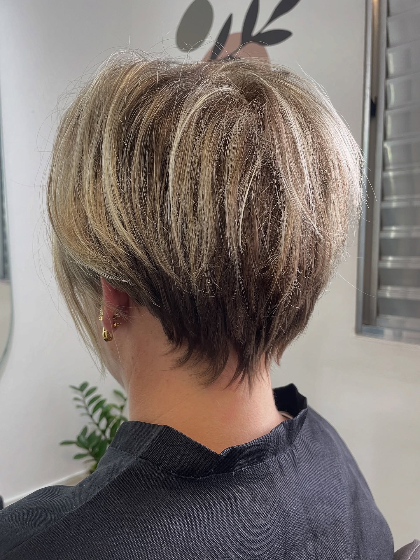 Modern Textured Pixie Cut with Subtle Highlights