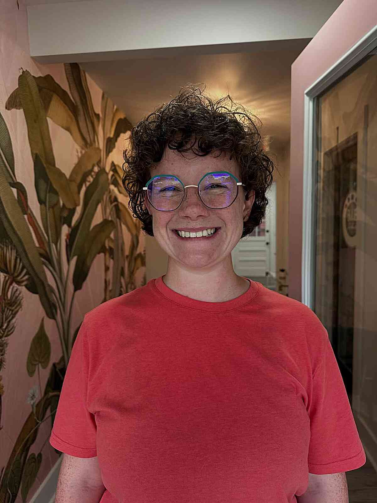 Short Curly Pixie with Playful Volume