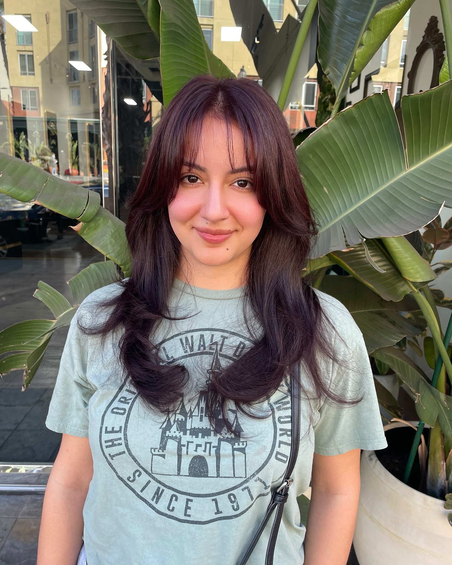 Soft Wispy Bangs with Layered Ends for Thin Hair