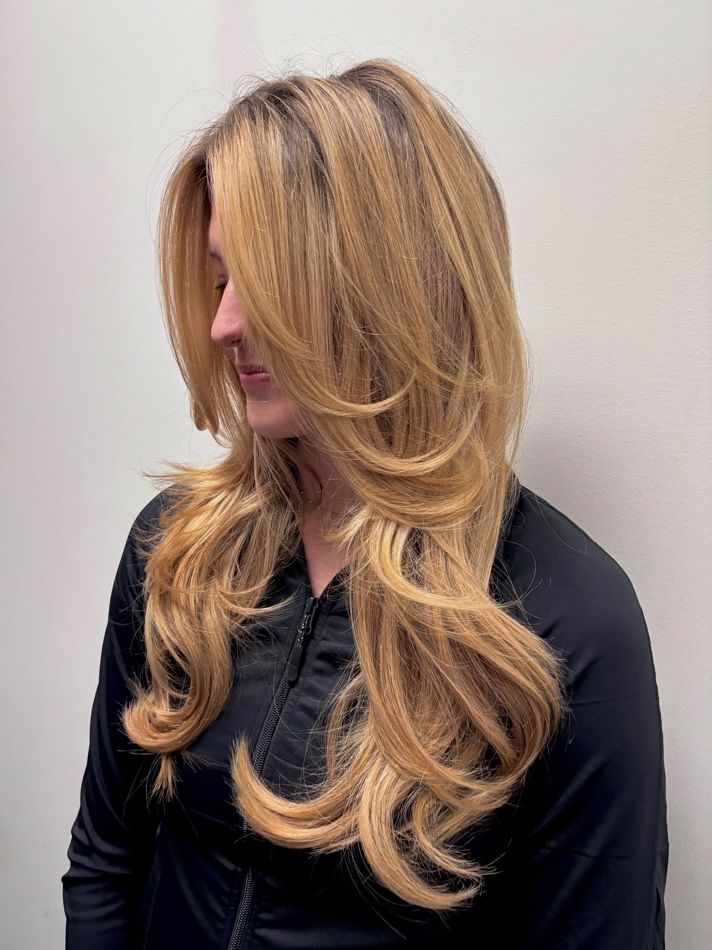 Softly Layered Butterfly Cut with Gentle Movement