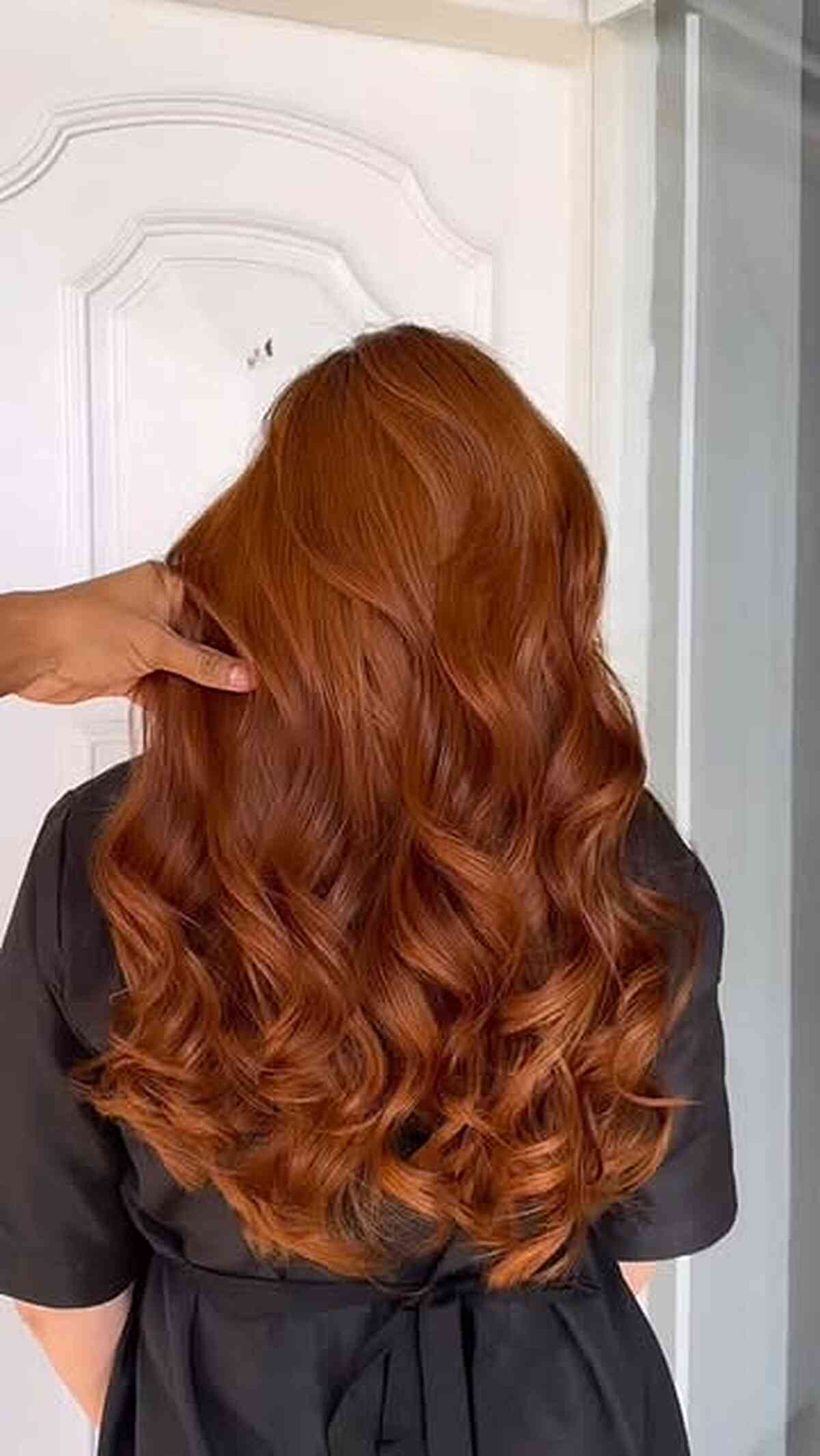 Beautiful Long Red Hair with Layers