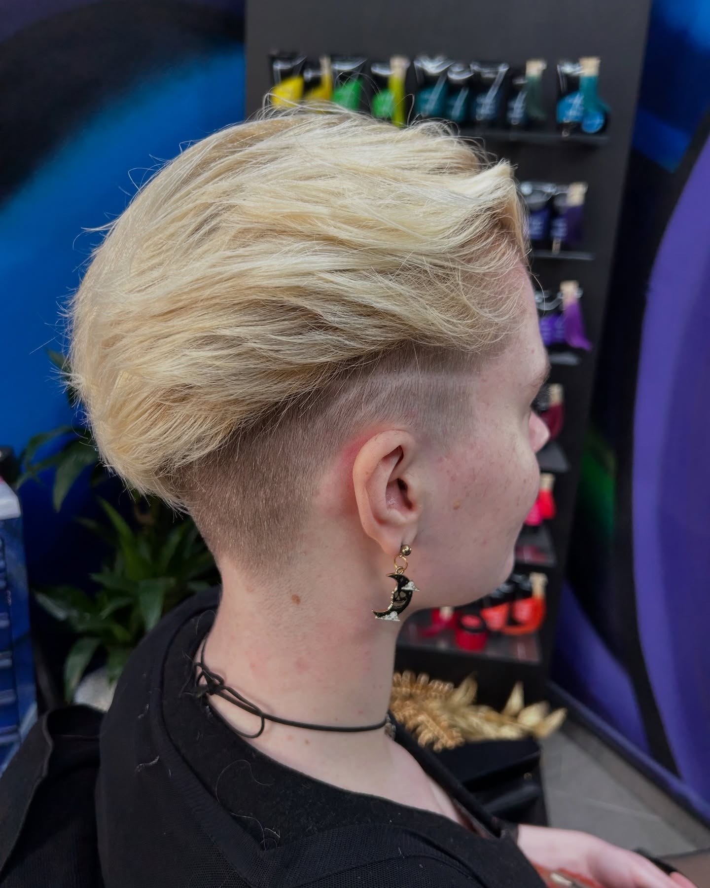Contemporary Textured Crop with Undercut