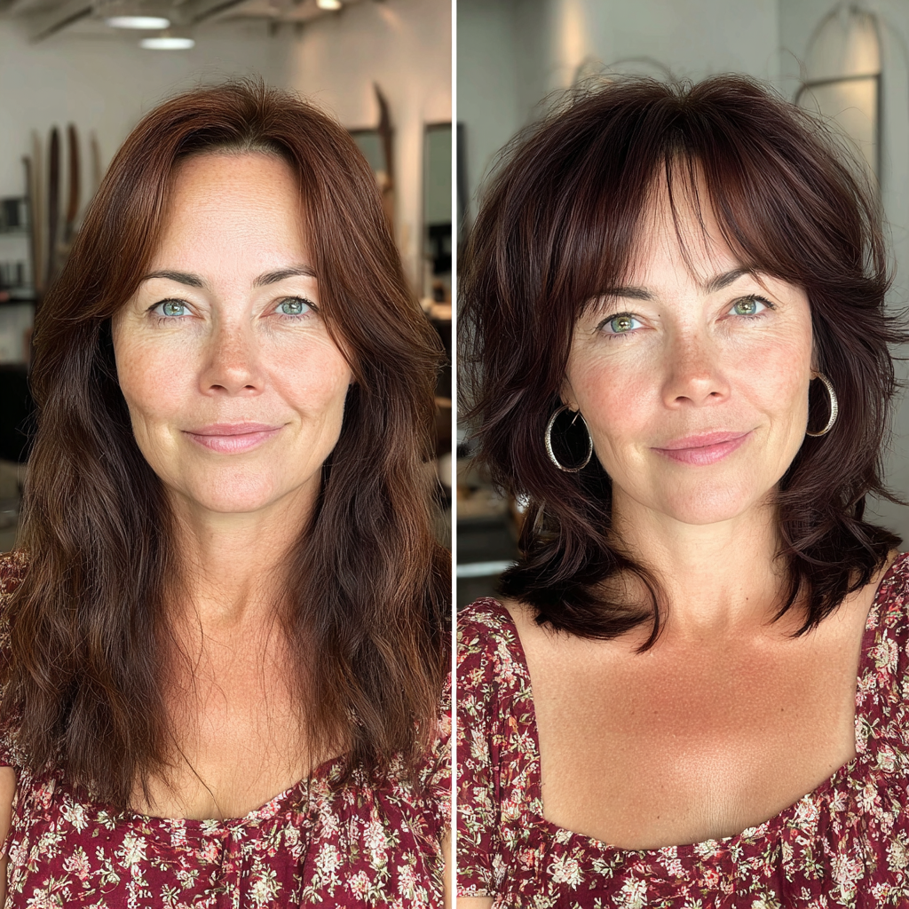 Textured Shoulder-Length Cut with Soft Volume