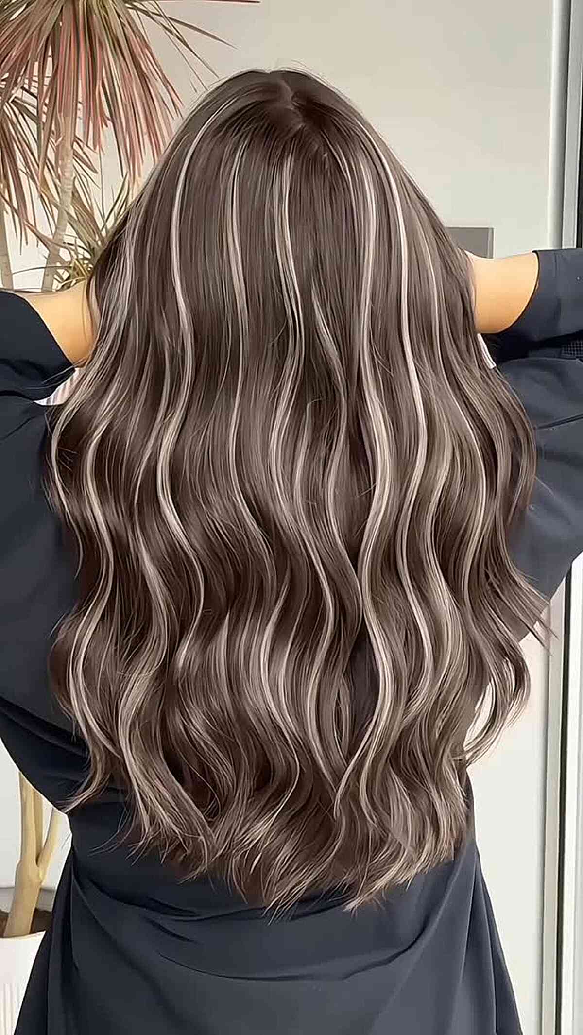 Beautiful Brown Hair with Blonde Highlights