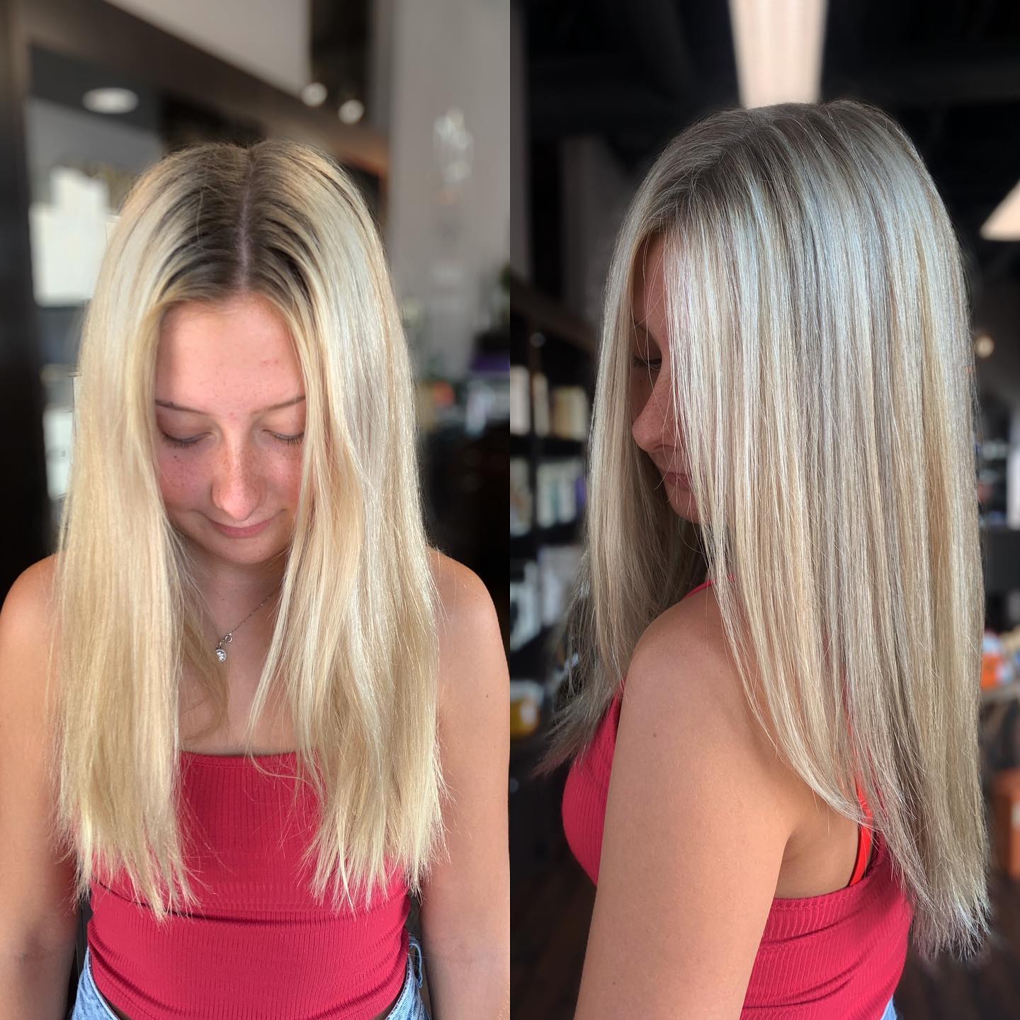 Classic Blonde Lowlights with Subtle Depth