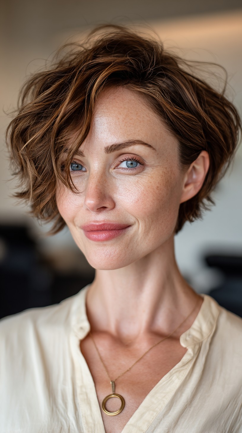 Breezy Chestnut Waves with Disconnected Layers