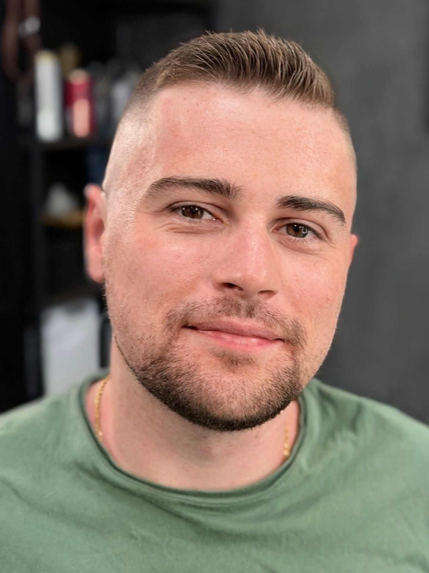 Classic Tapered Fade with Textured Top