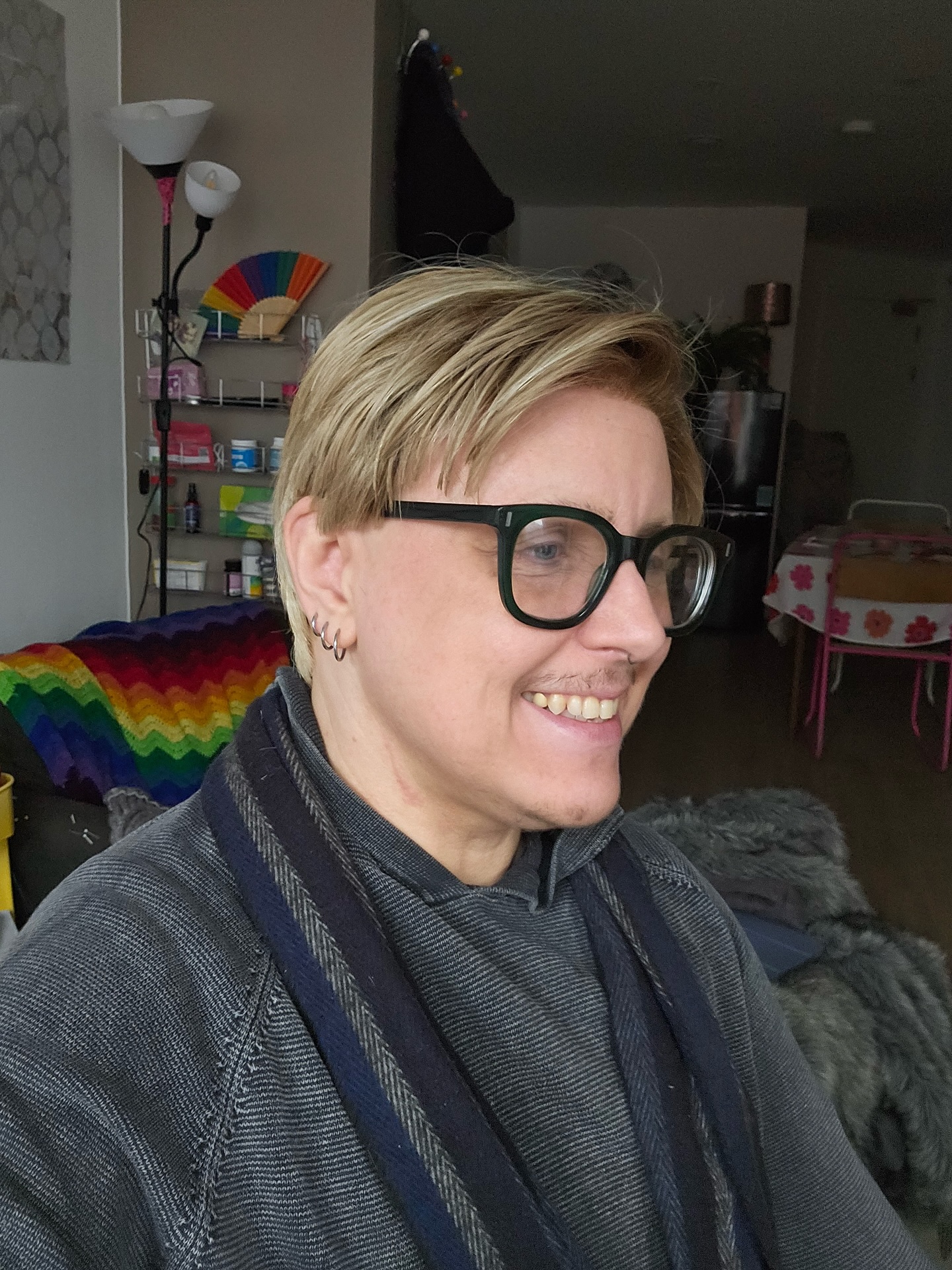 Effortless Blonde Tapered Pixie Cut