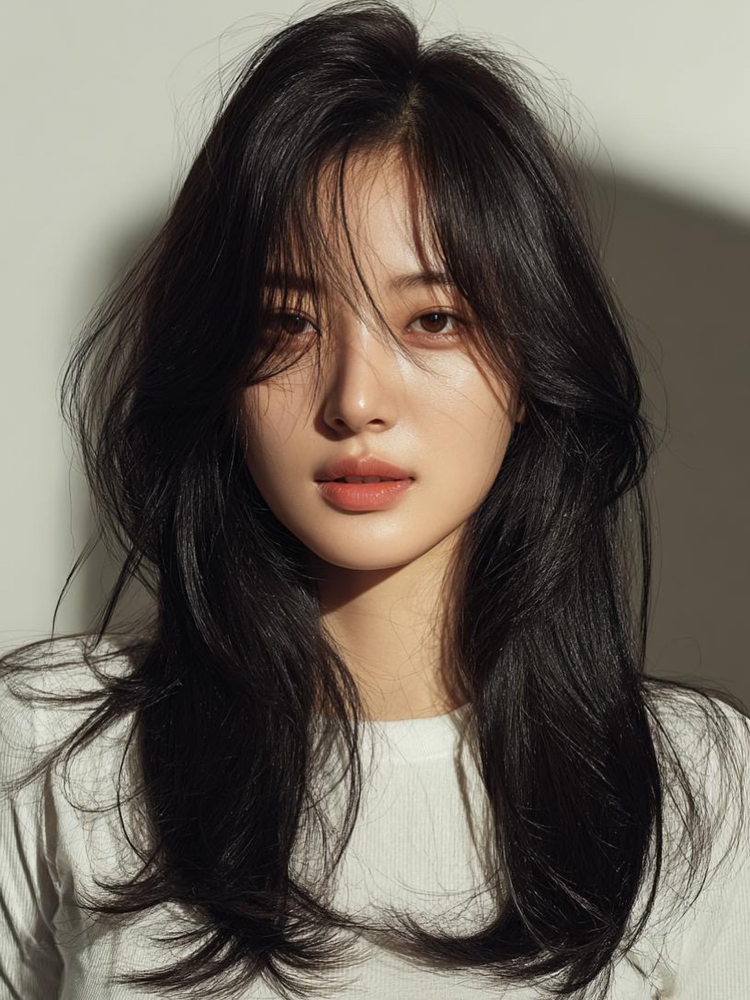 Effortless Tousled Waves for Oval Faces