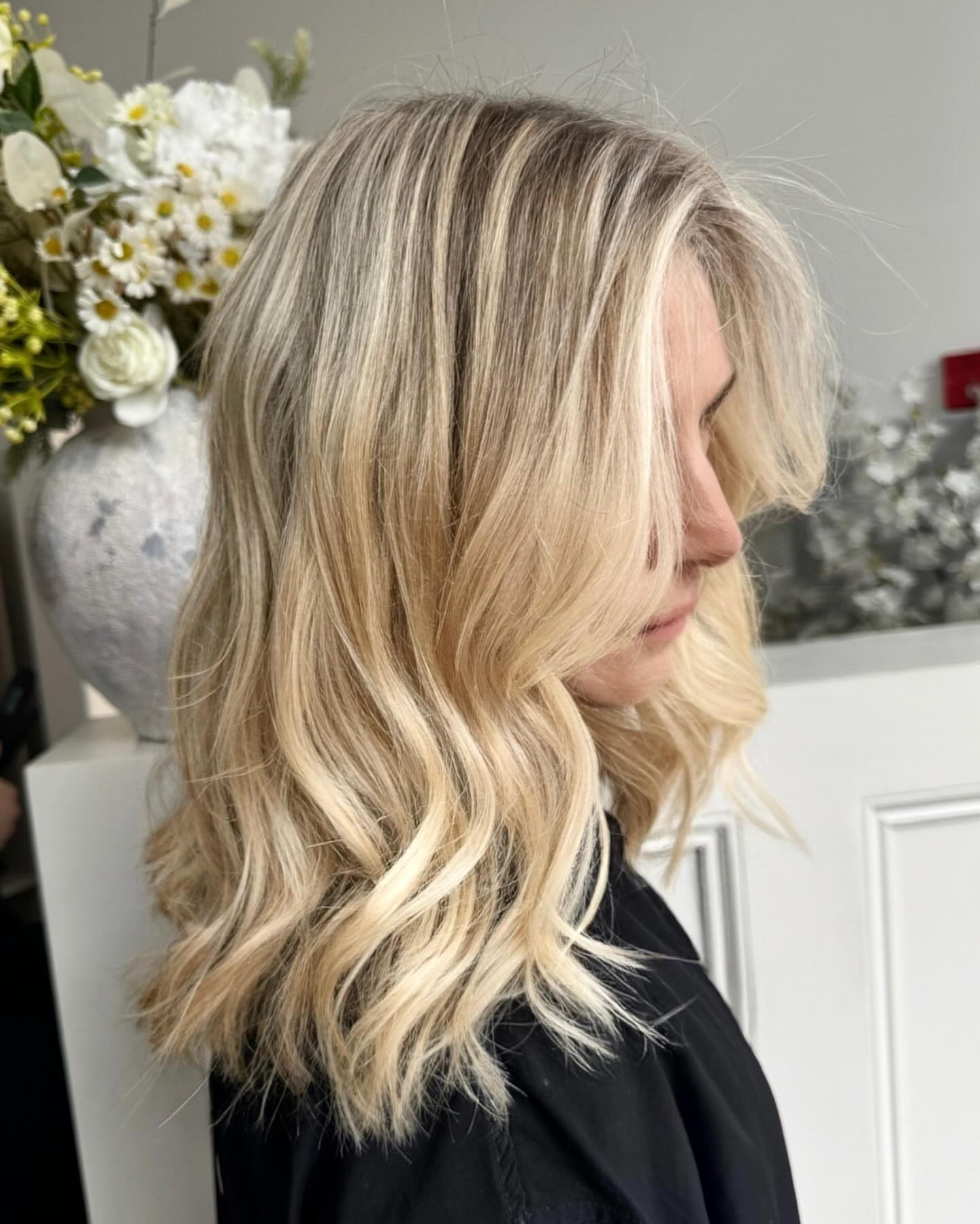 Soft Beachy Blonde Babylights with Natural Undertones