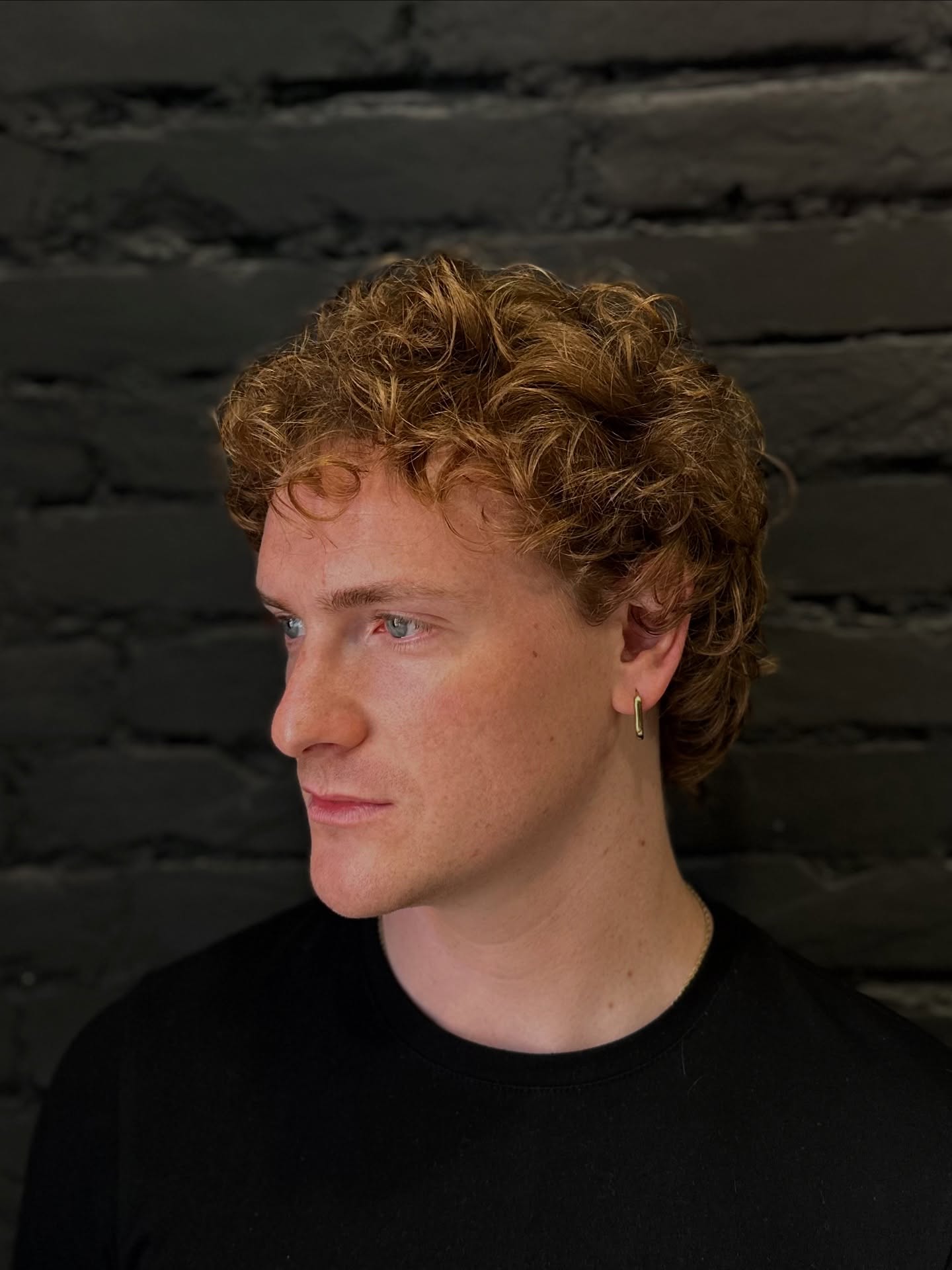 Textured Curly Cut with Defined Layers