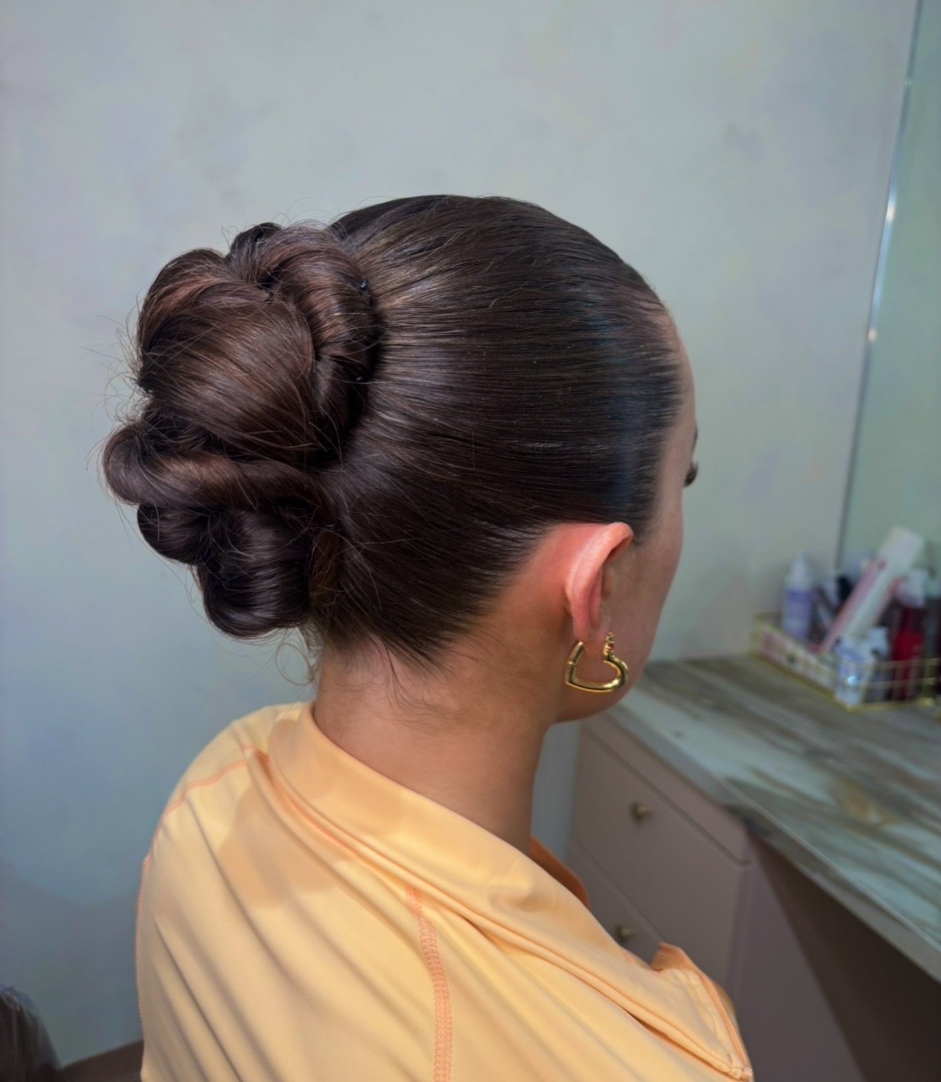 Twisted Elegance Low Bun