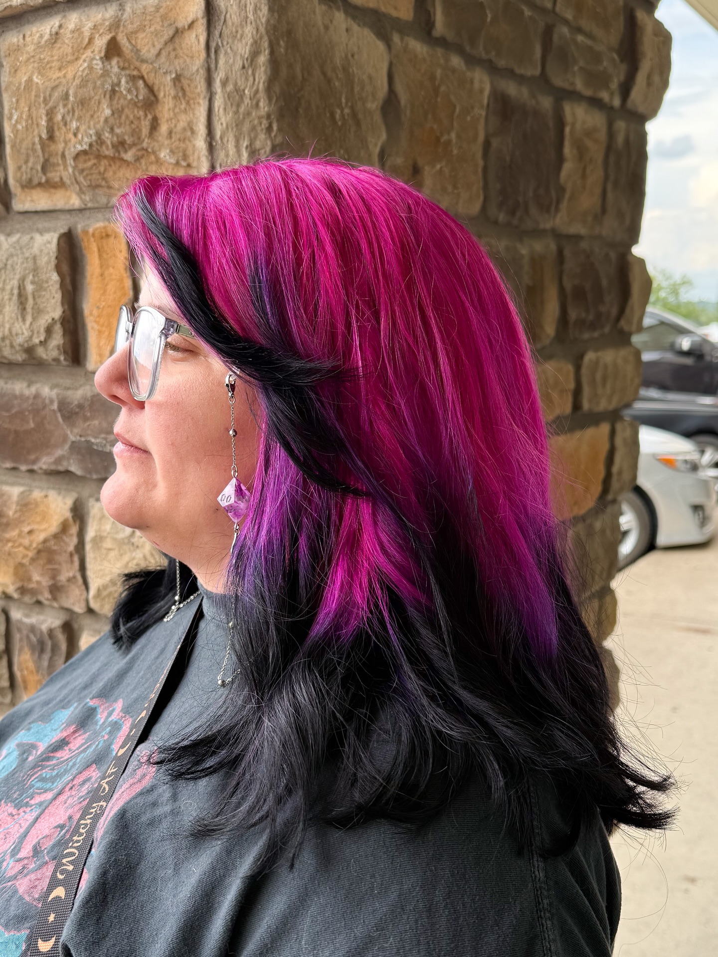 Midnight-Base with Electric Magenta Highlights