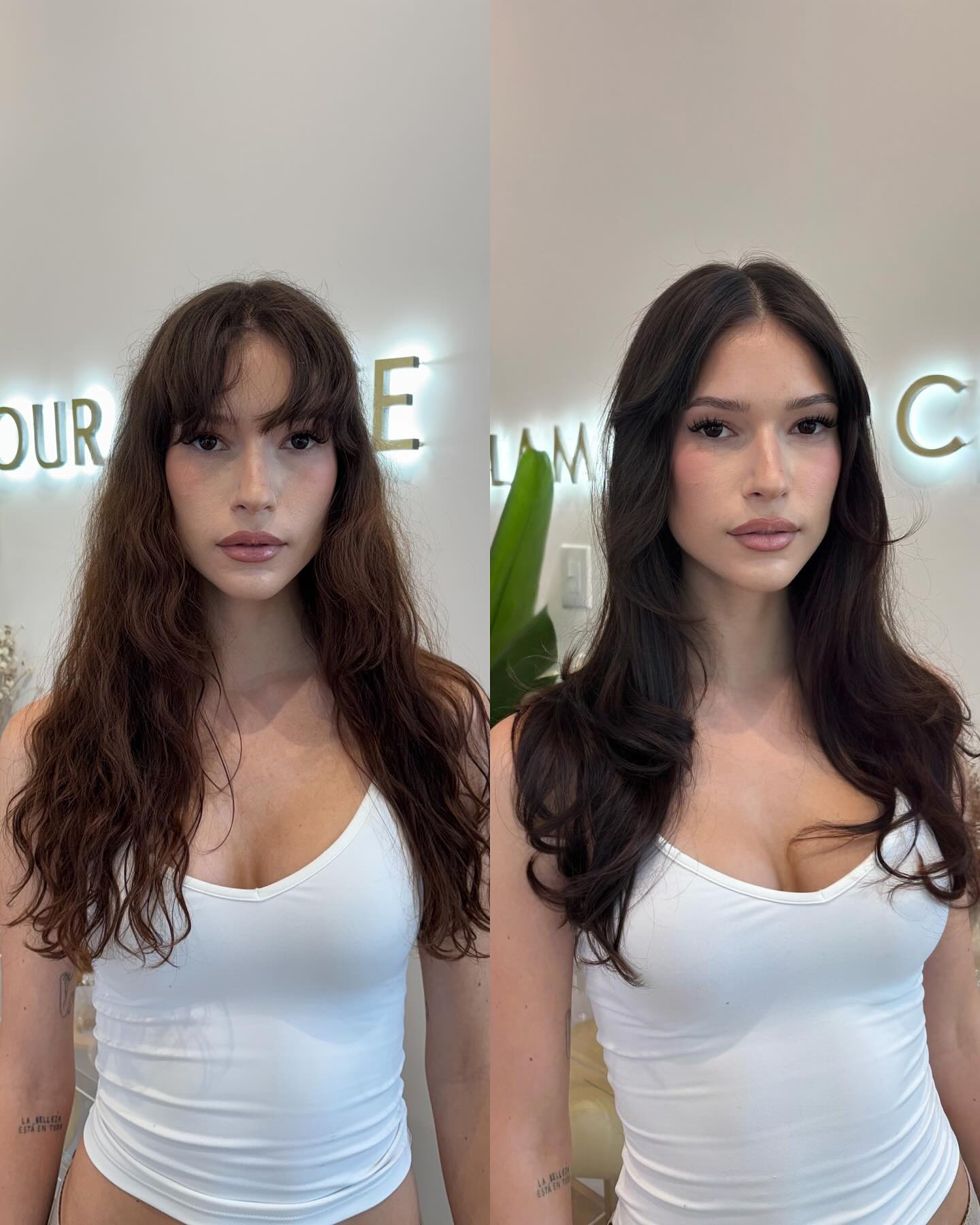 Textured Layered Transformation for Bouncy Voluminous Locks