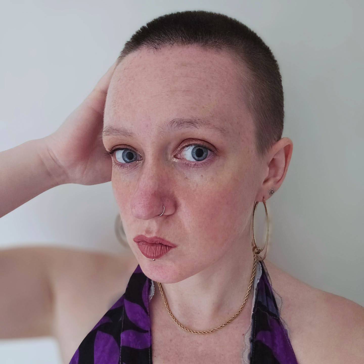 Bold Short Buzz Cut with Clean Edges