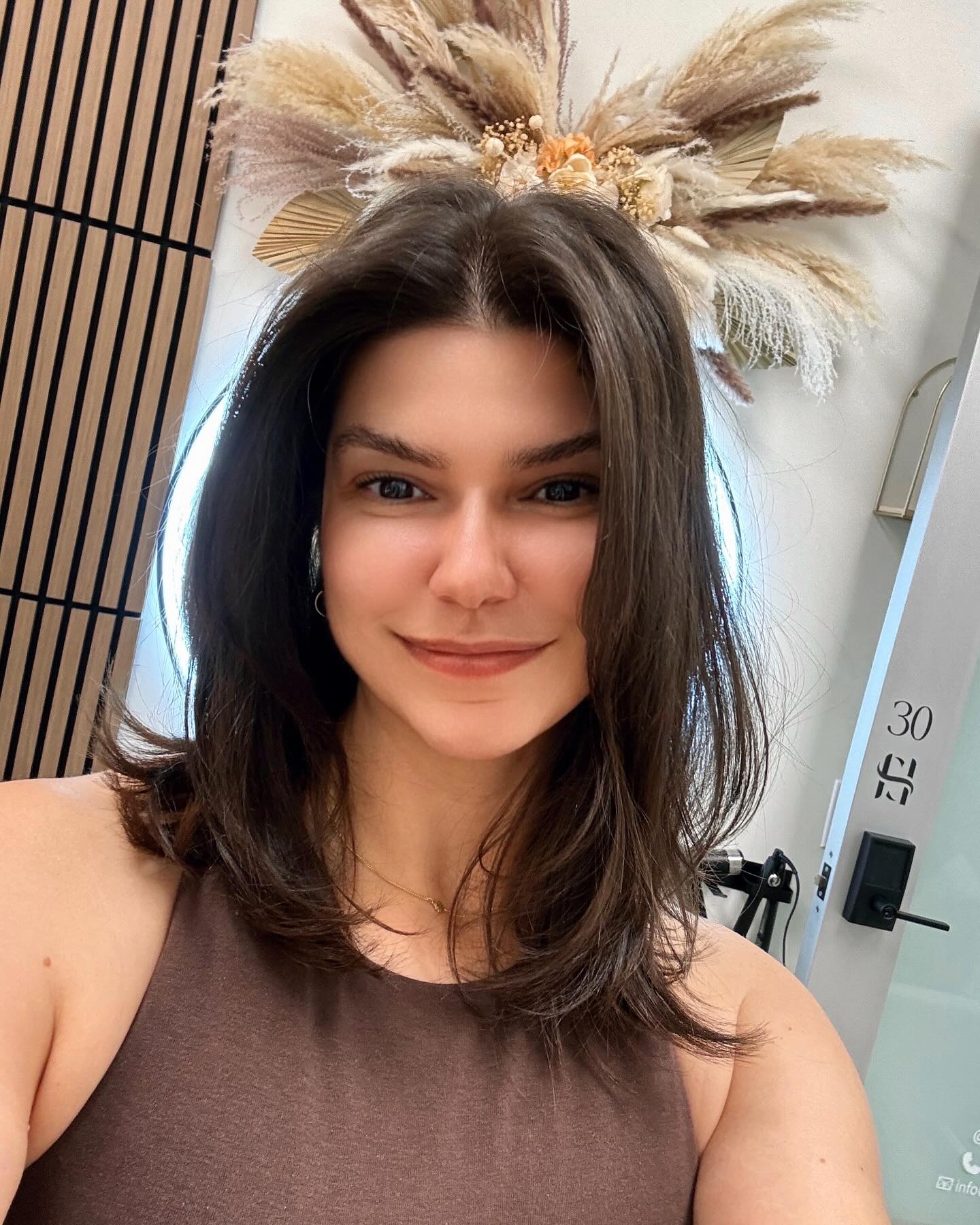 Chic Long Layered Cut with Soft Face Framing