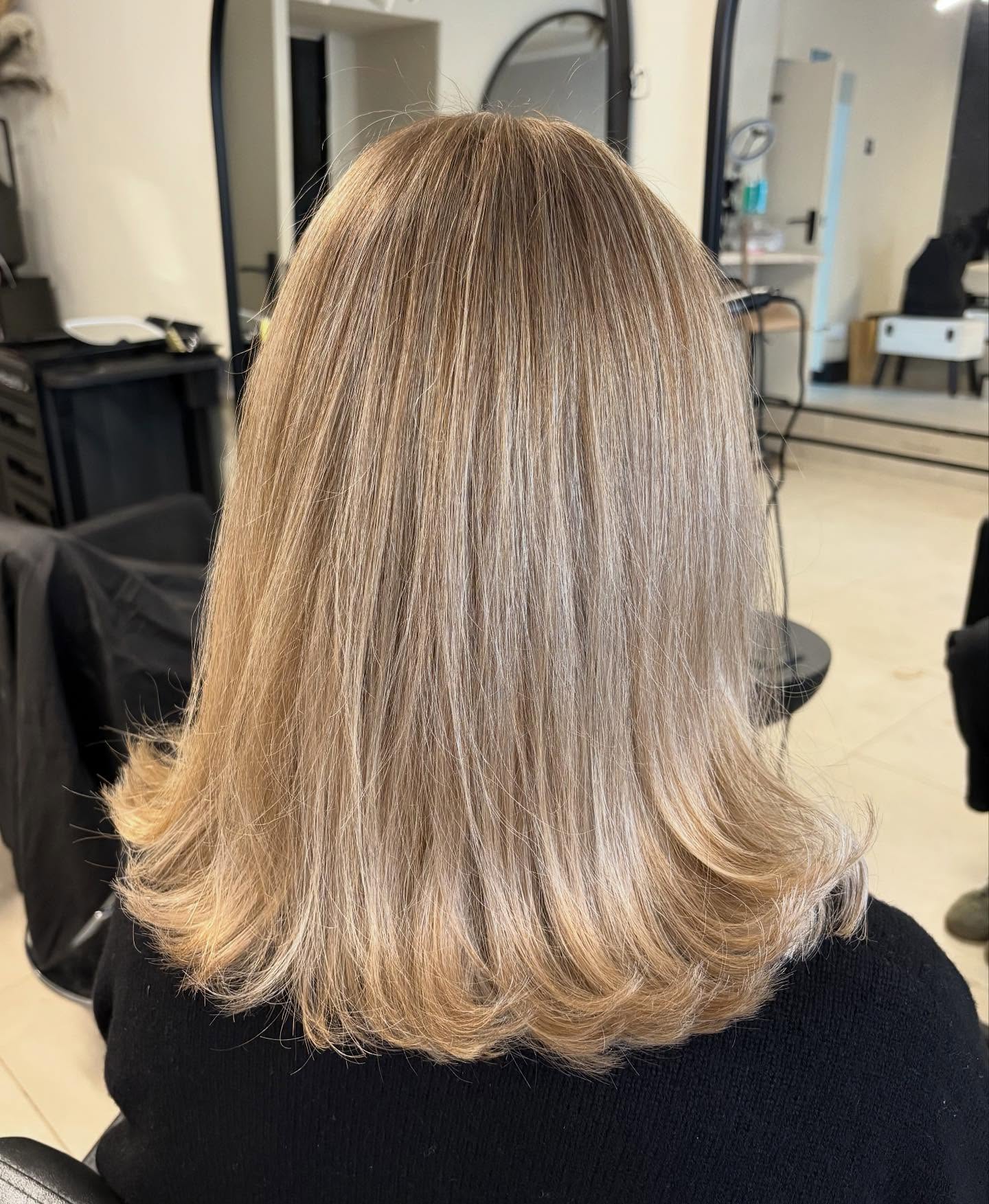 Classic Blunt Cut with Soft Layers