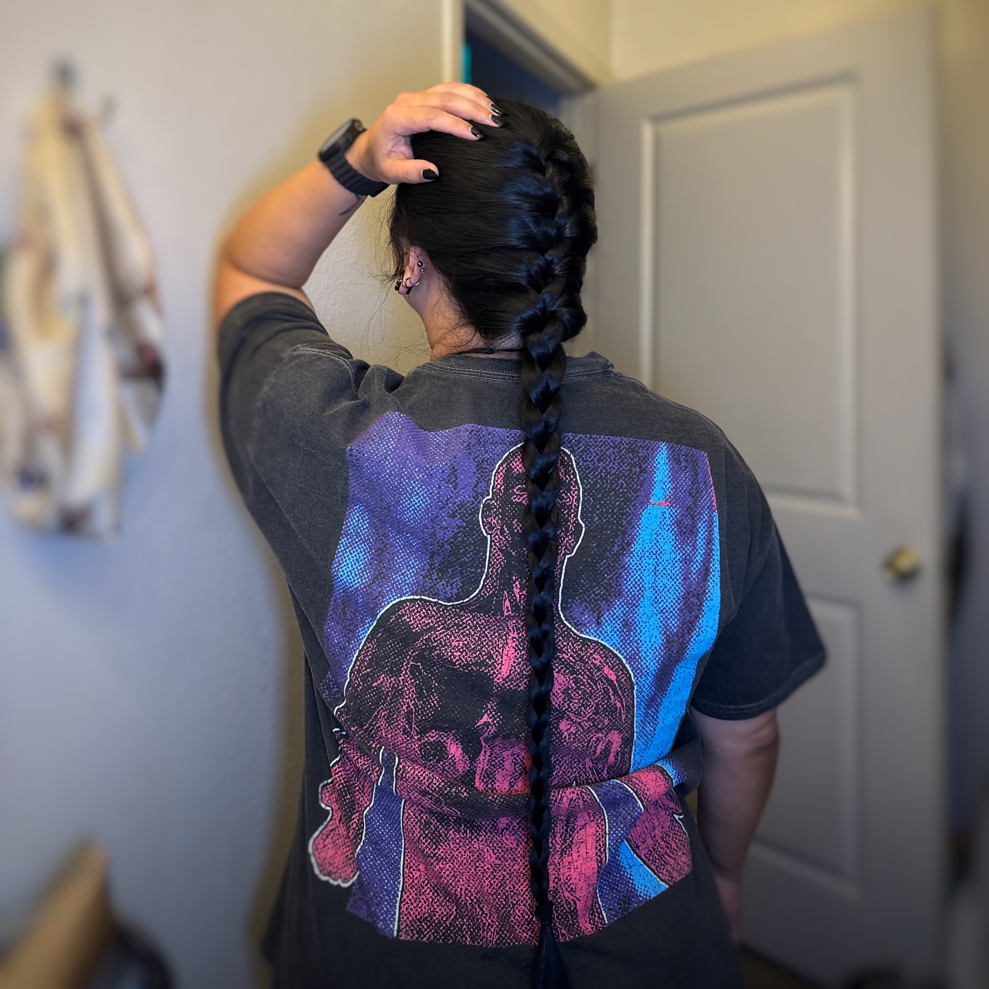 Classic Thick Plait for Long Hair