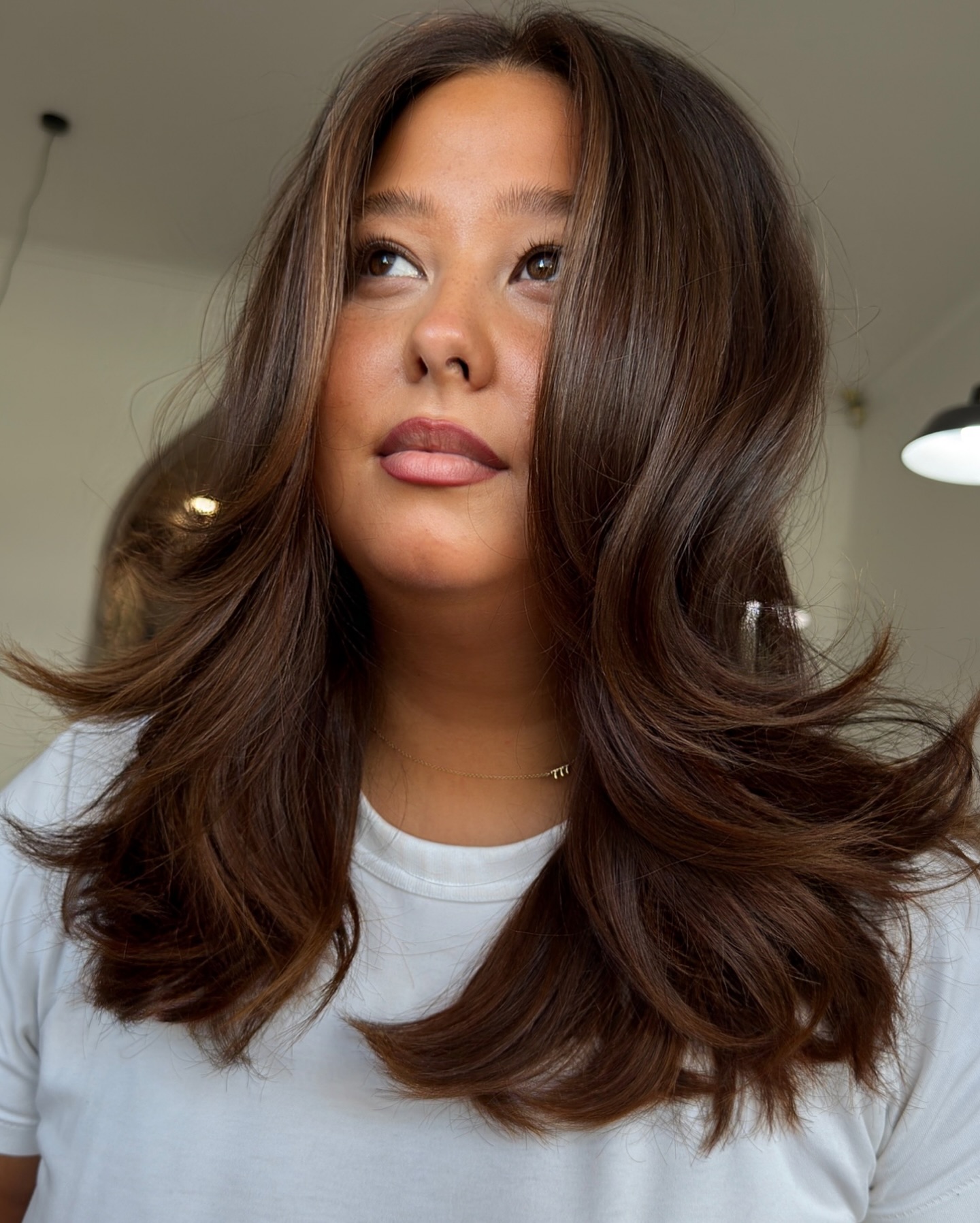 Elegant Long Layered Cut with Soft Natural Waves